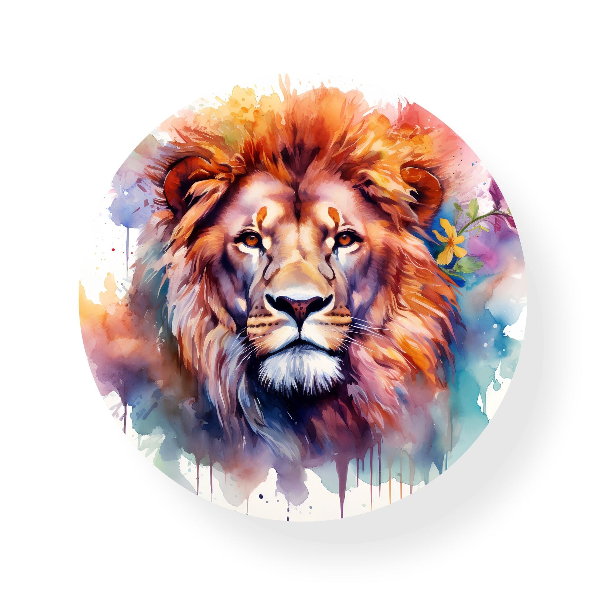 Colourful Lion Coaster