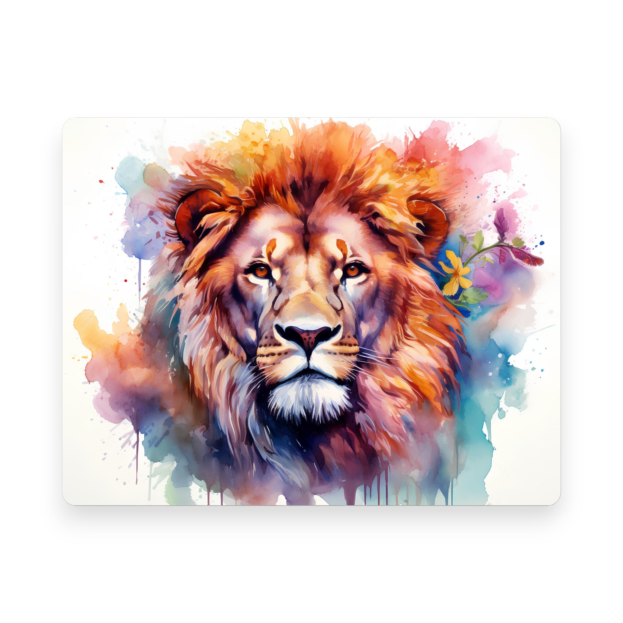 Colourful Lion Mousepad
