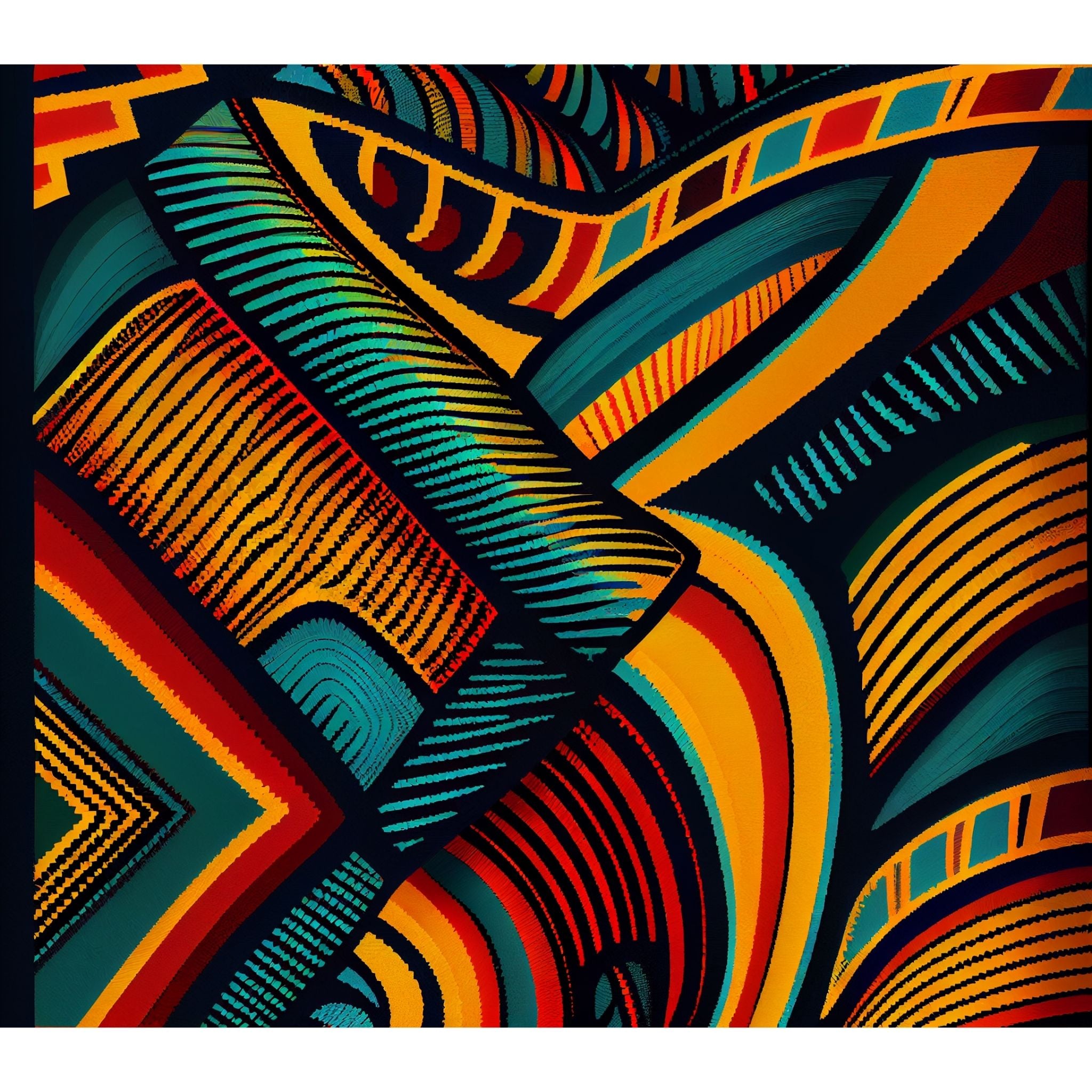 Colourful African Tumbler