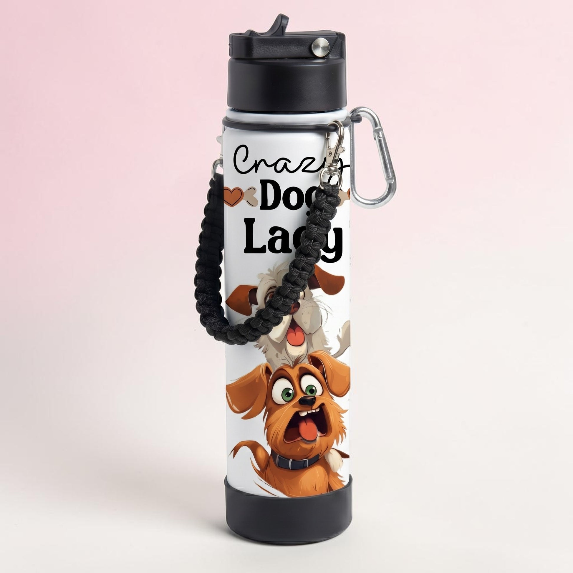 Crazy Dog Lady Waterbottle