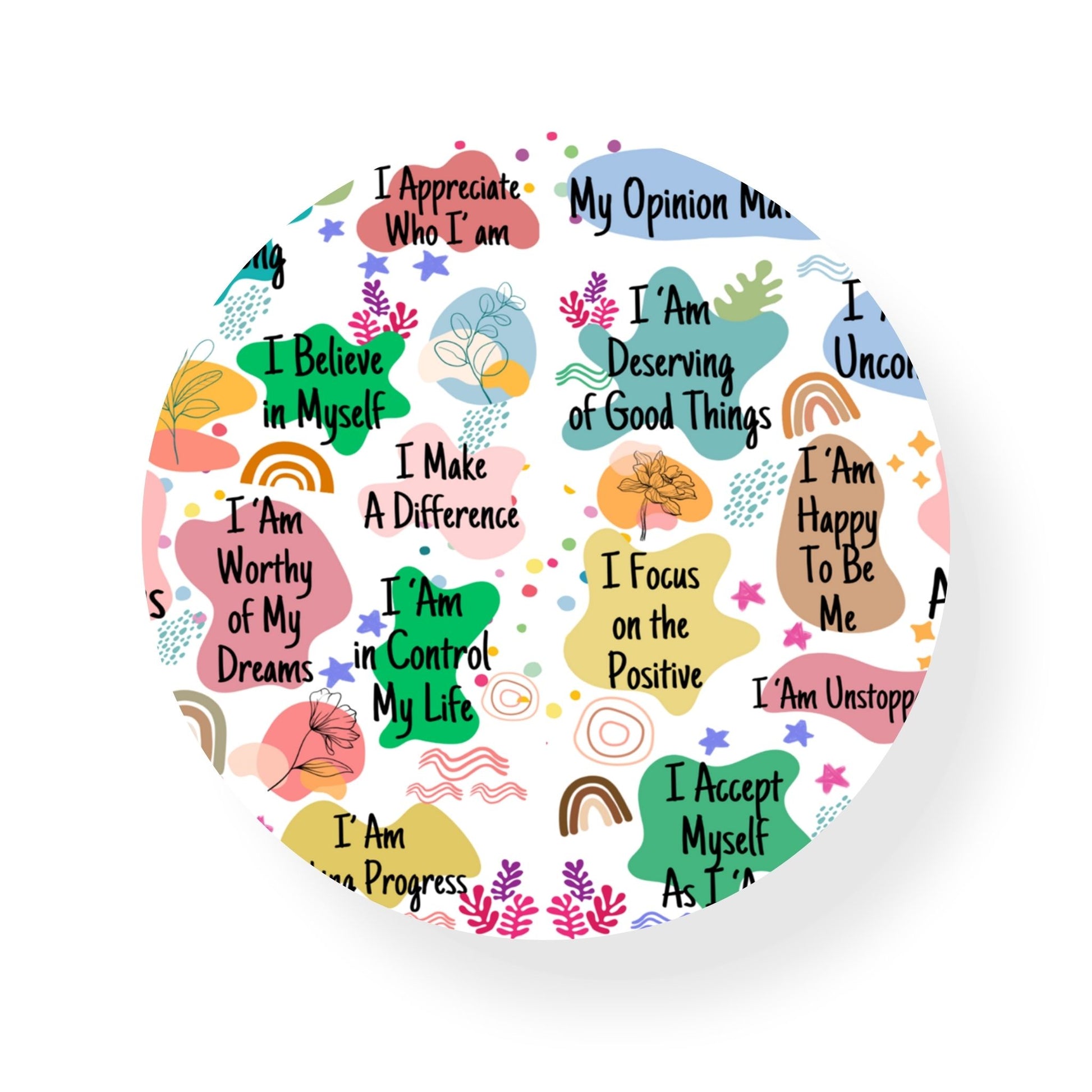 Daily Affirmations Coaster