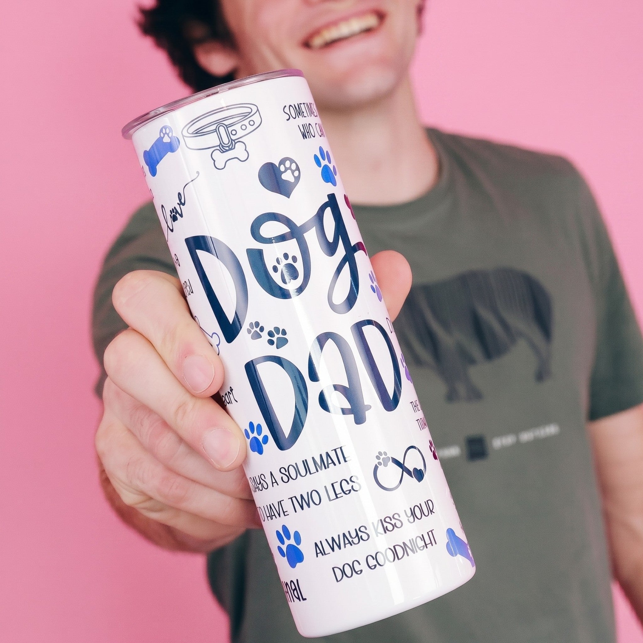 Dad Dog Tumbler