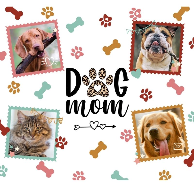 Dog Mom Personalised Tumbler