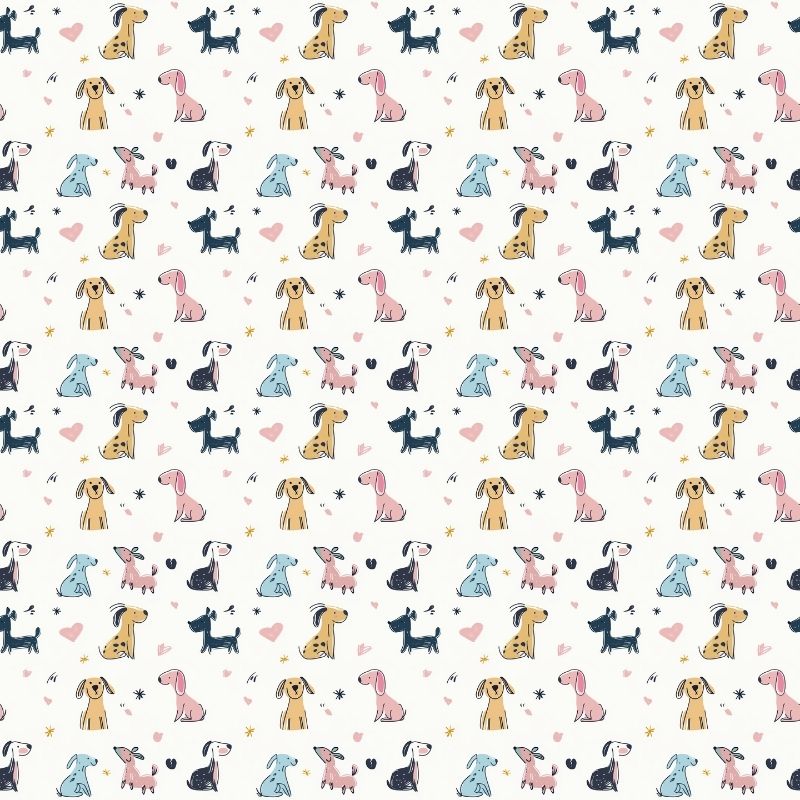 Doodle Dogs Rope Waterbottle