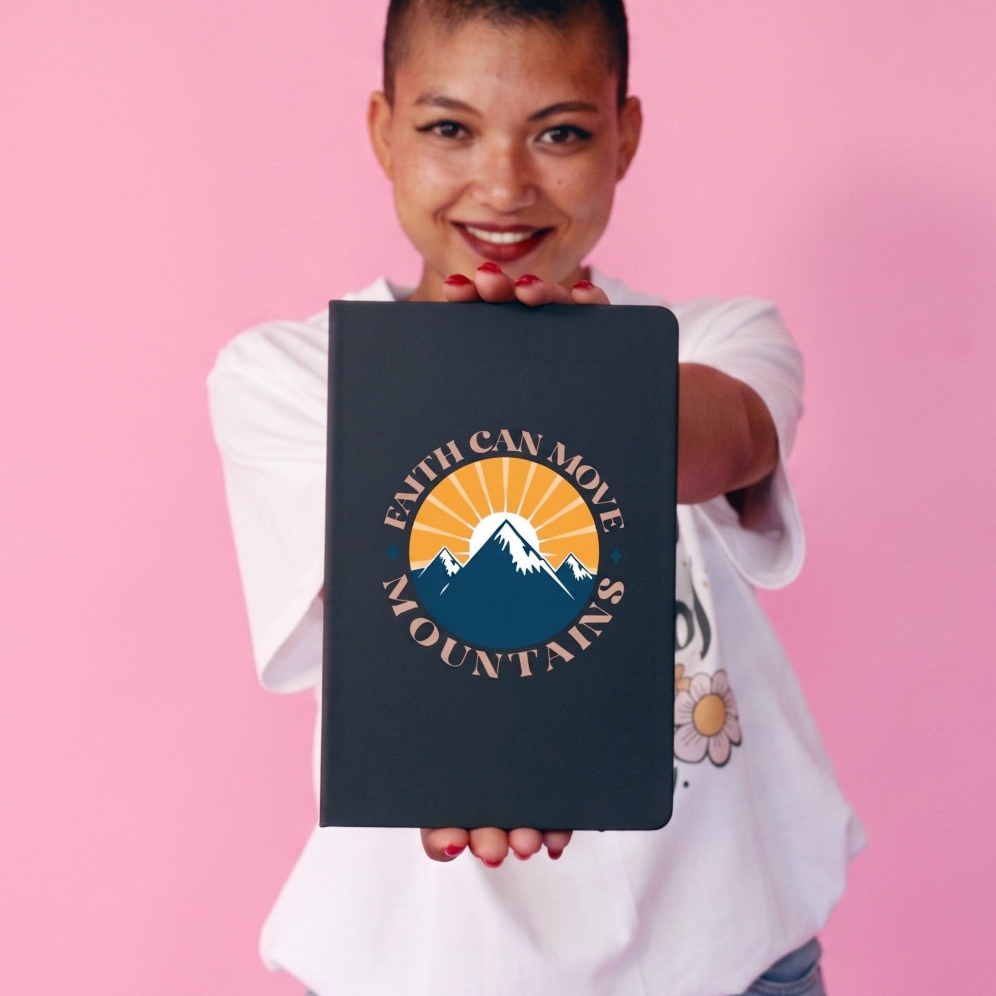 Faith Can Move Mountains Notebook
