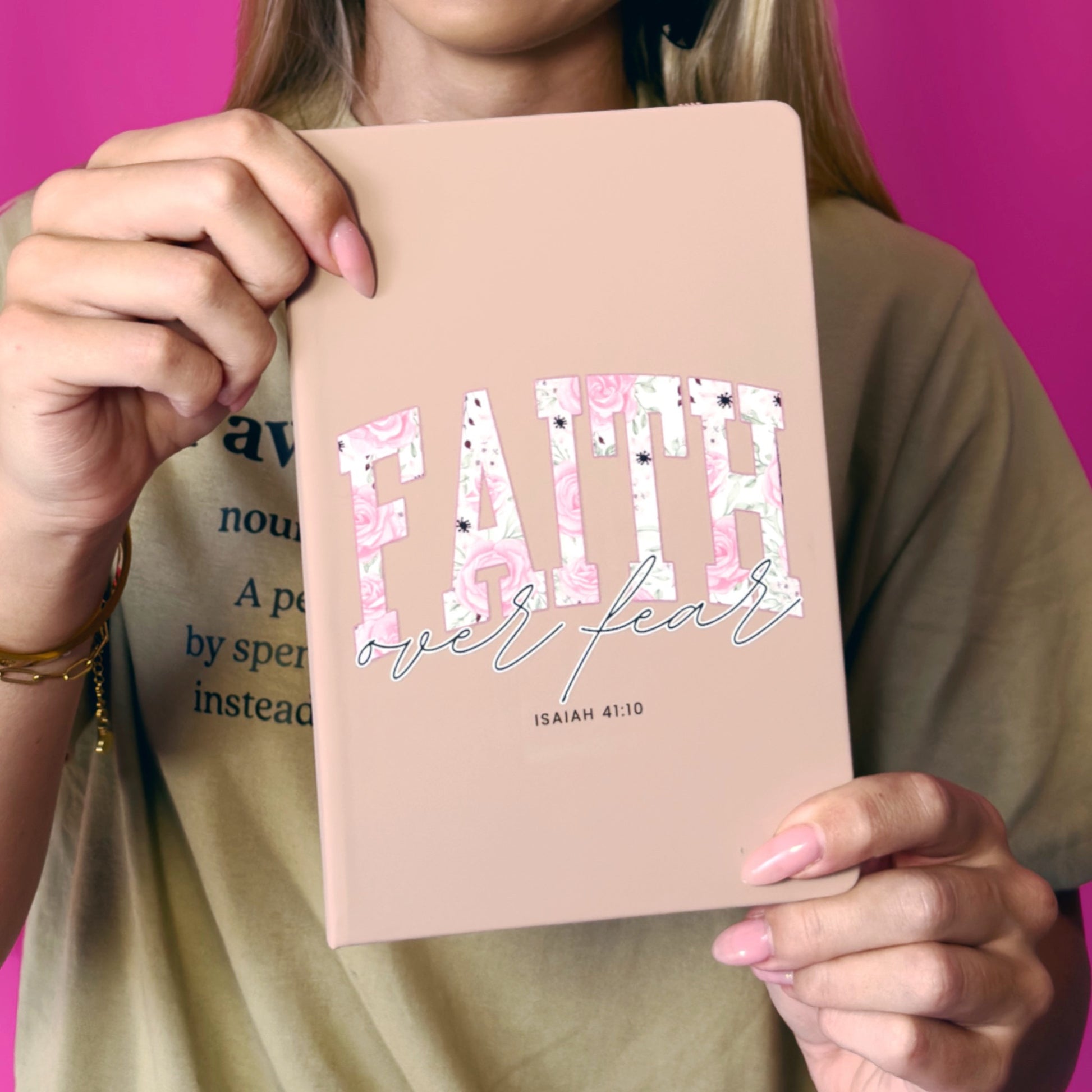 Faith Over Fear Notebook