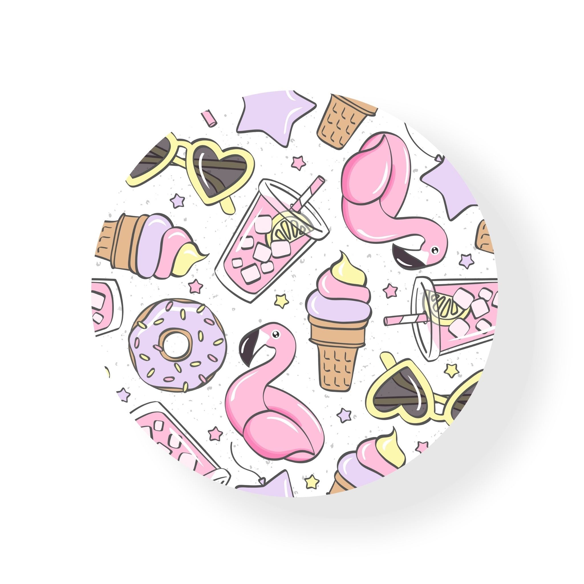 I-Flamingo Fiesta Coaster