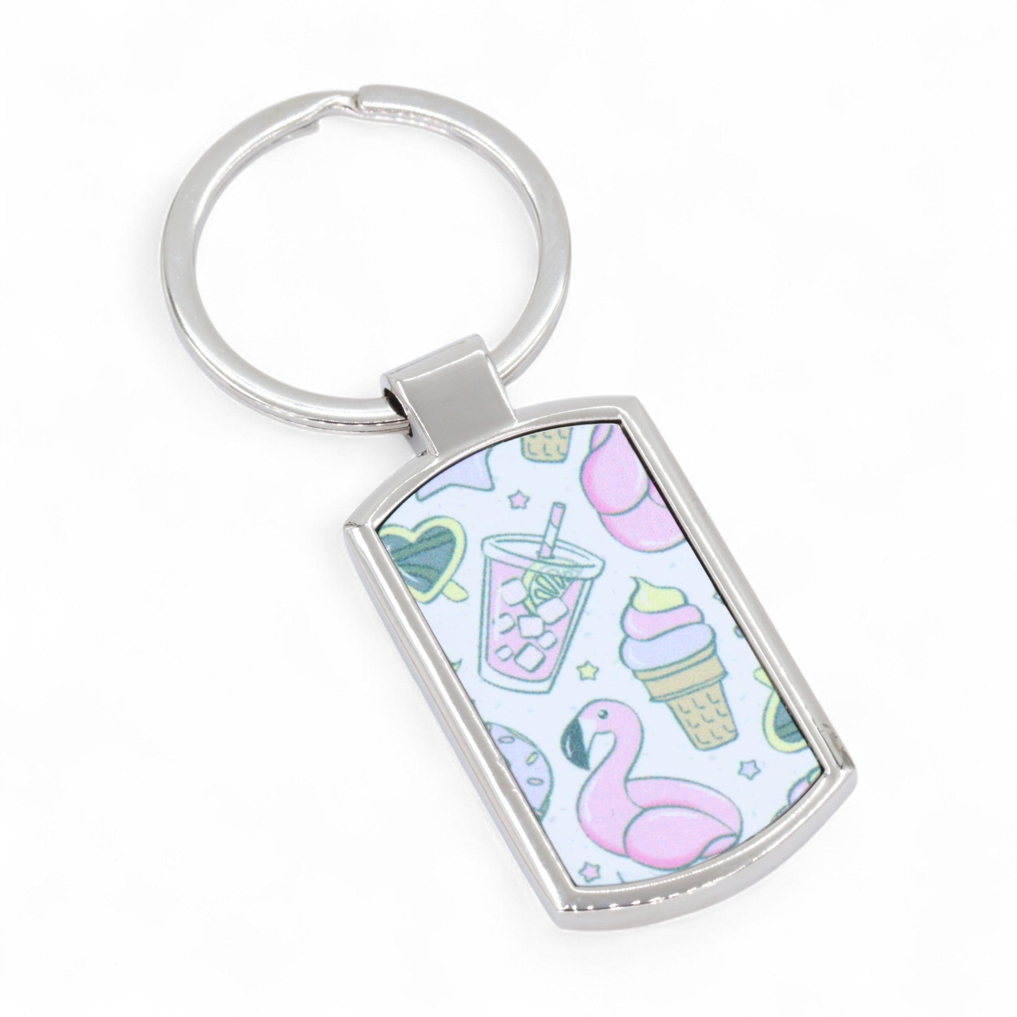 I-Flamingo Fiesta Keyring