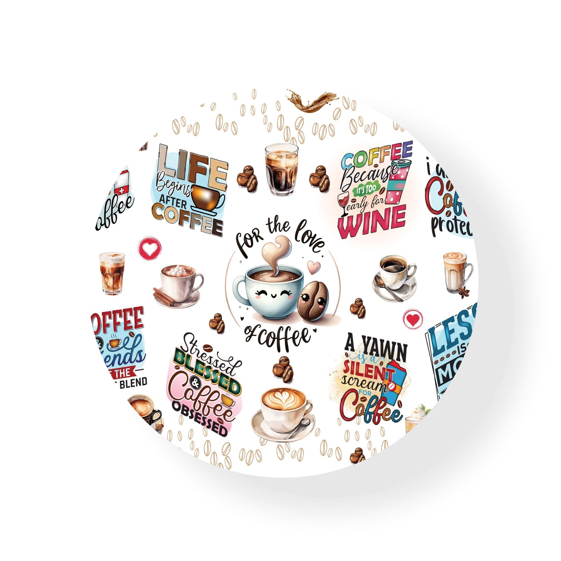 Love of Coffee Coaster