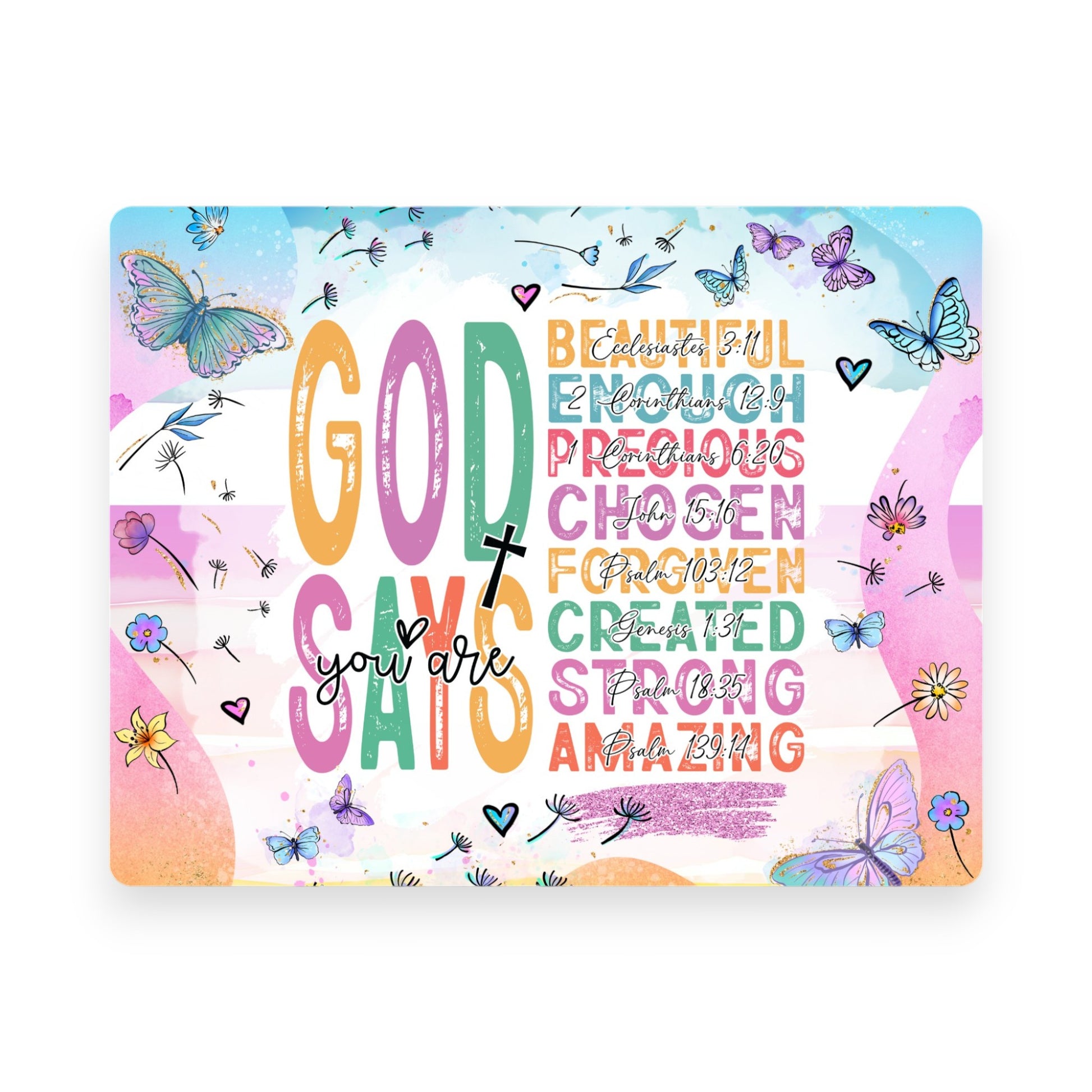 God Says Mousepad