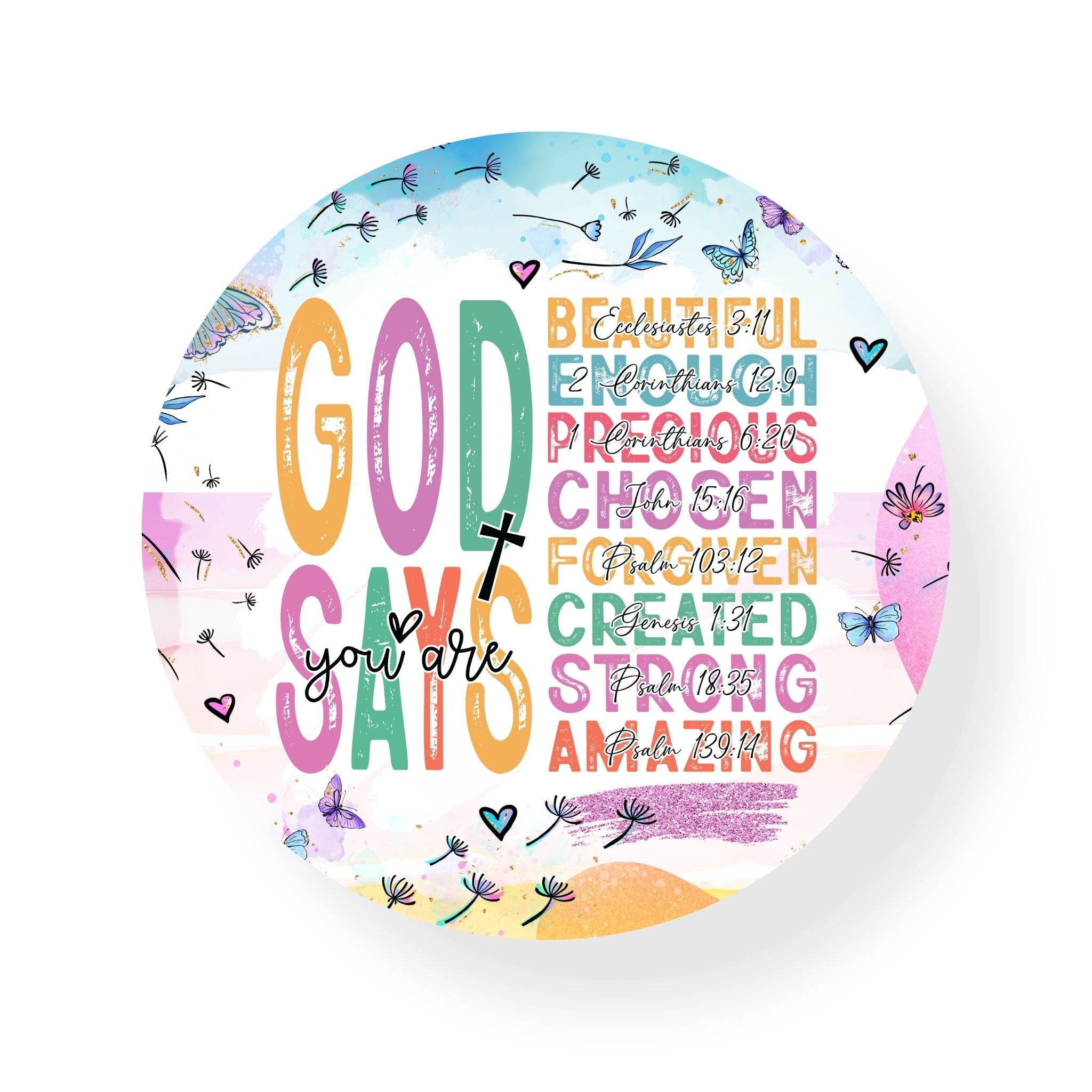 God Says I am Coaster