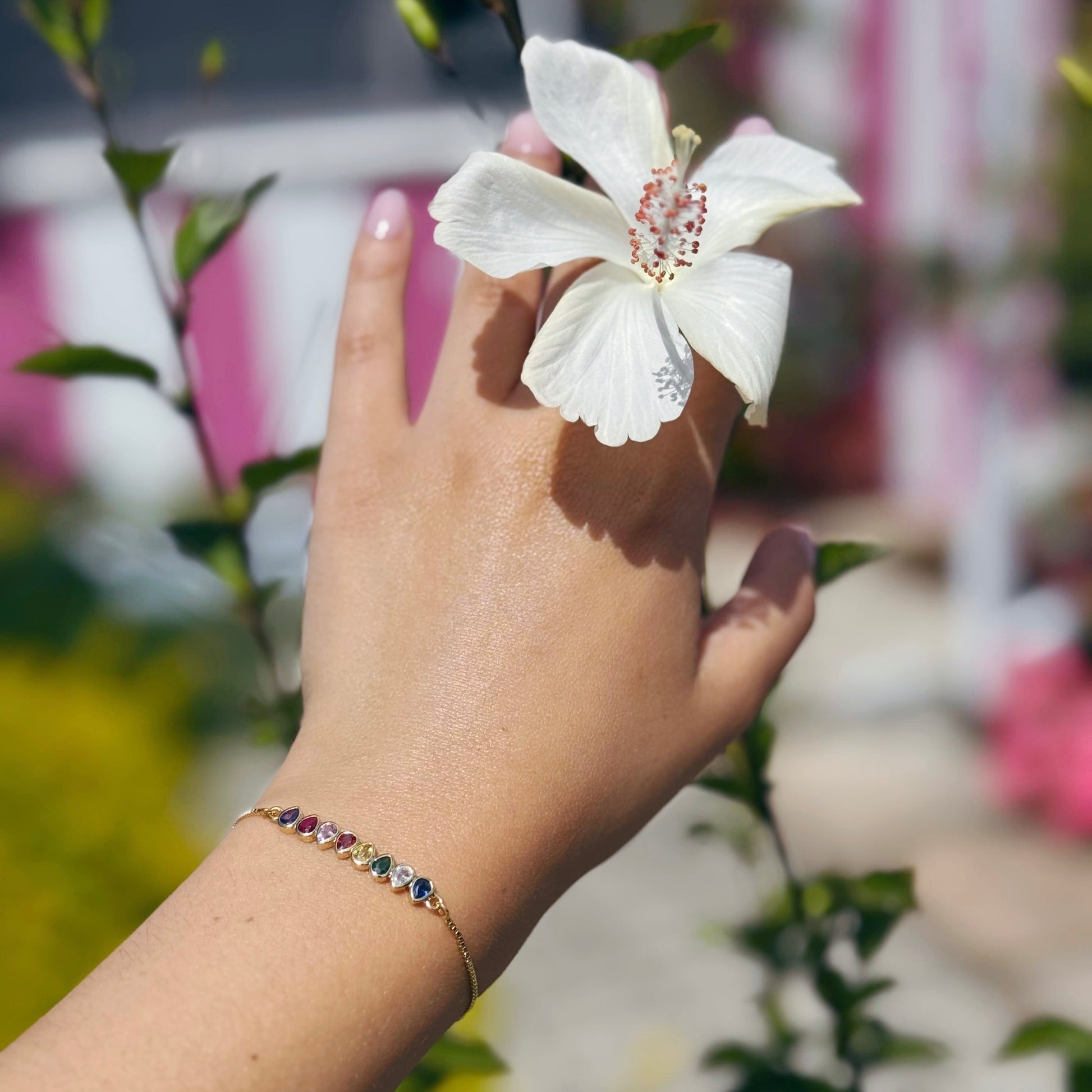 Teardrop Chain Bracelet