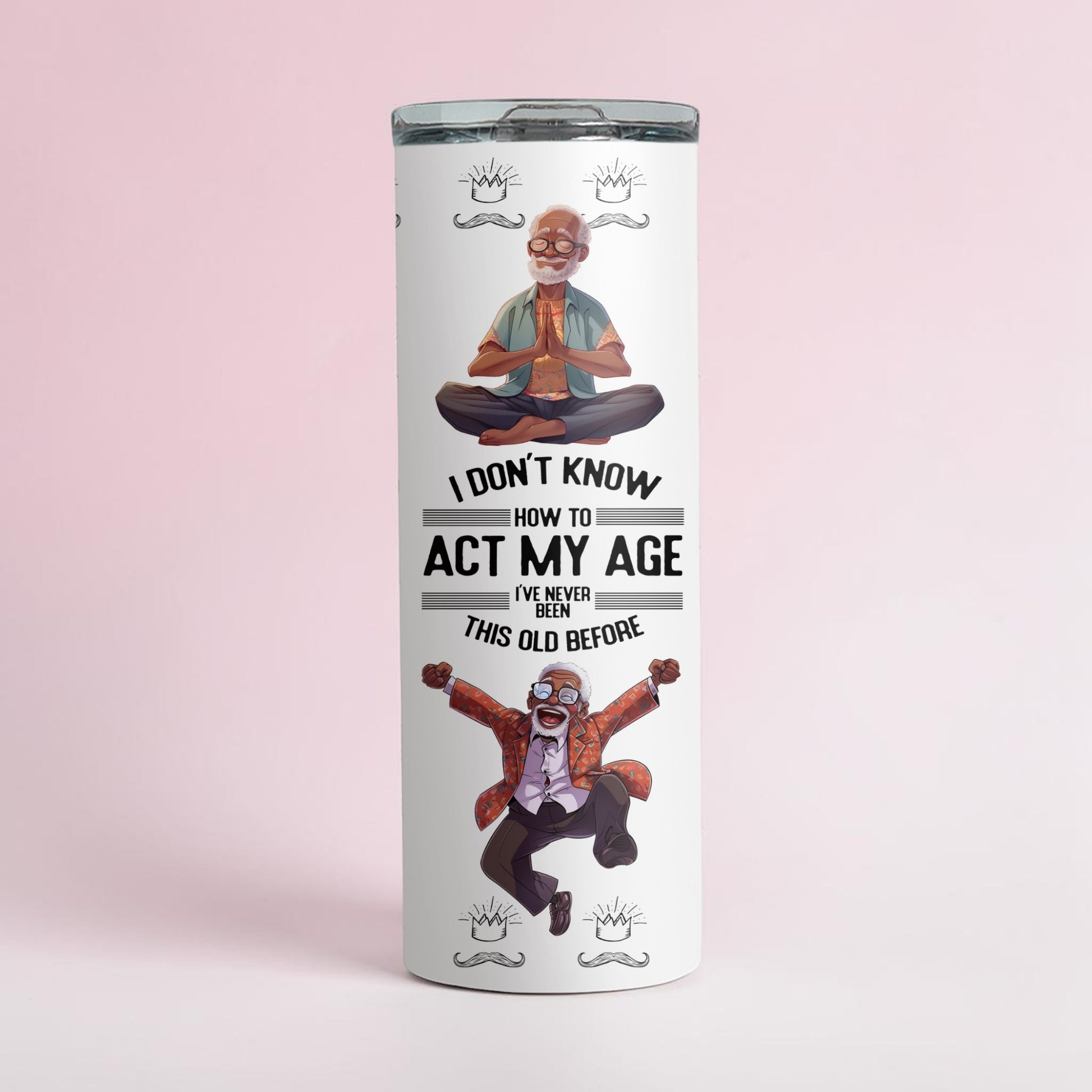 Tat'omkhulu yenza i-tumbler yobudala bakho