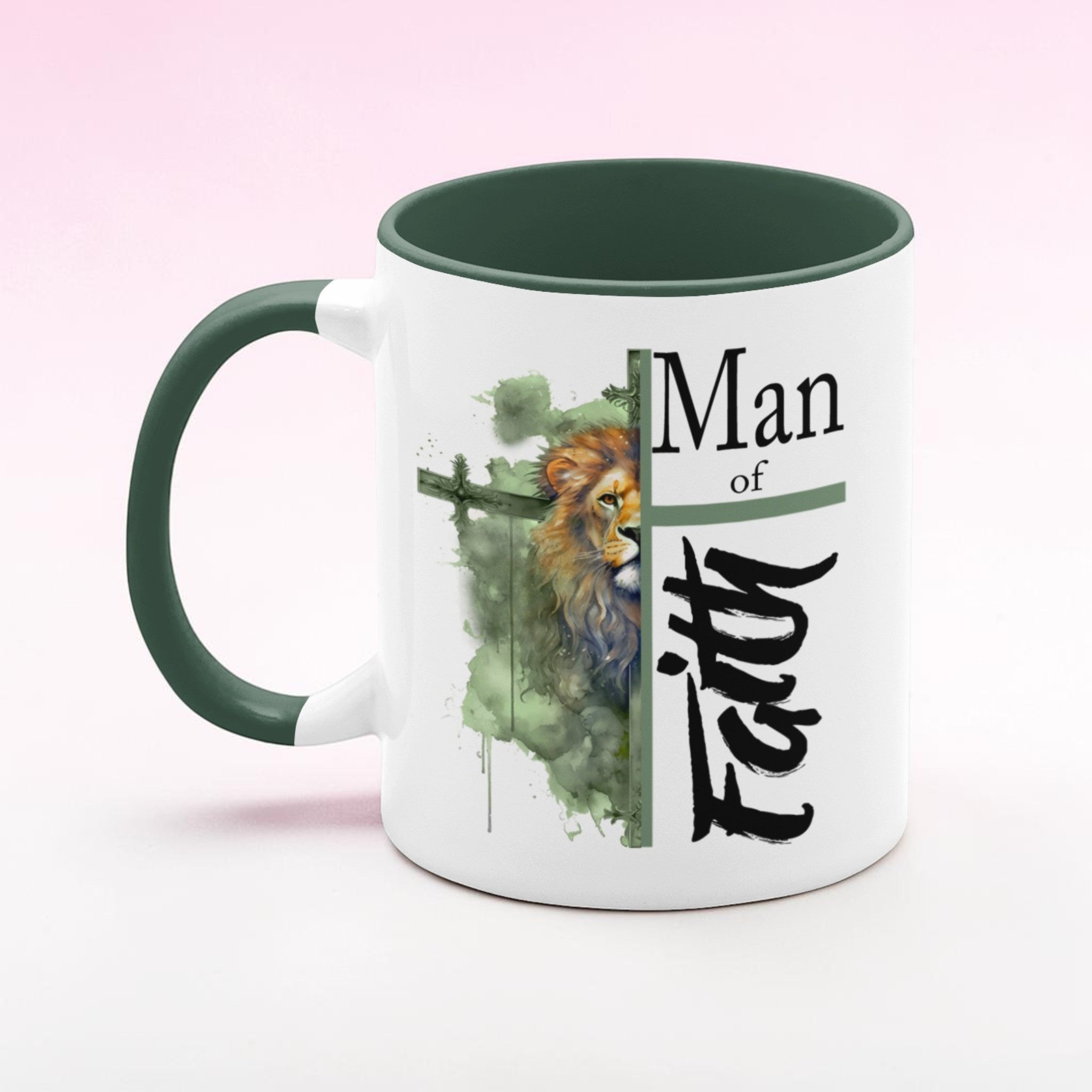 Green Man of Faith Mug