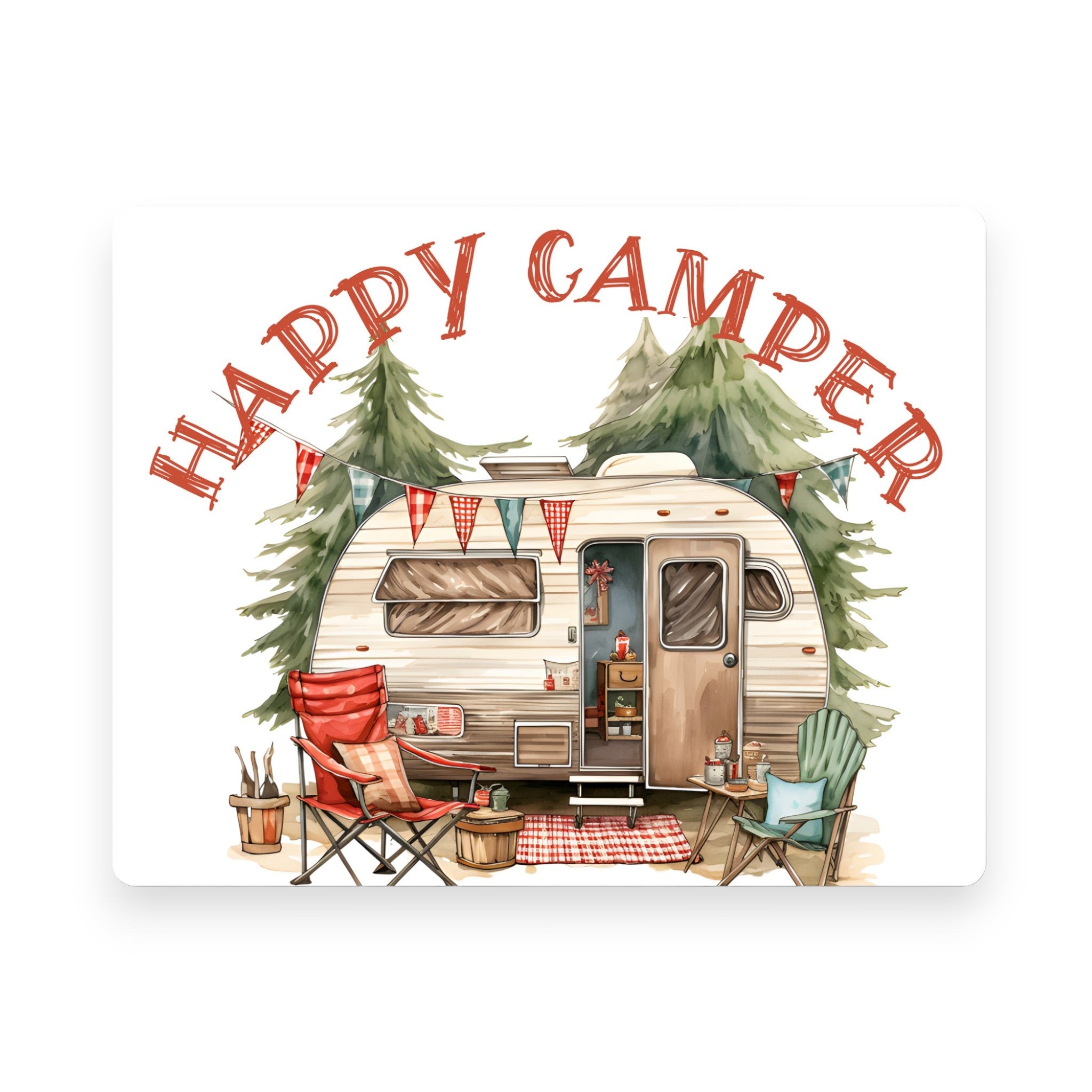 Happy Camper Mousepad