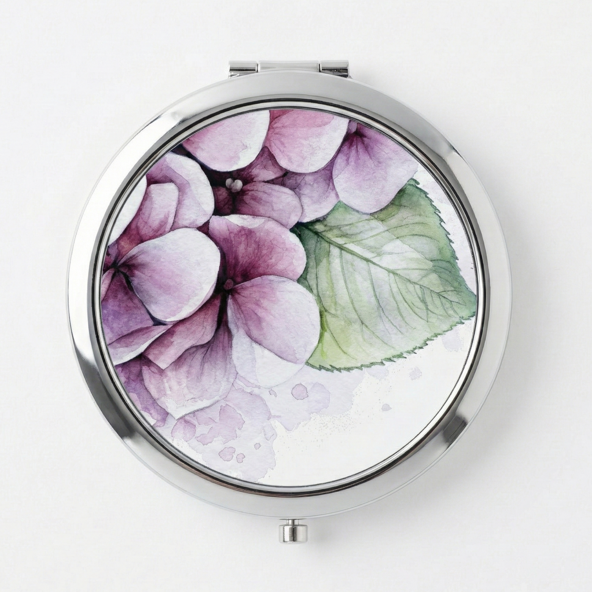 Hydrangea Compact Mirror