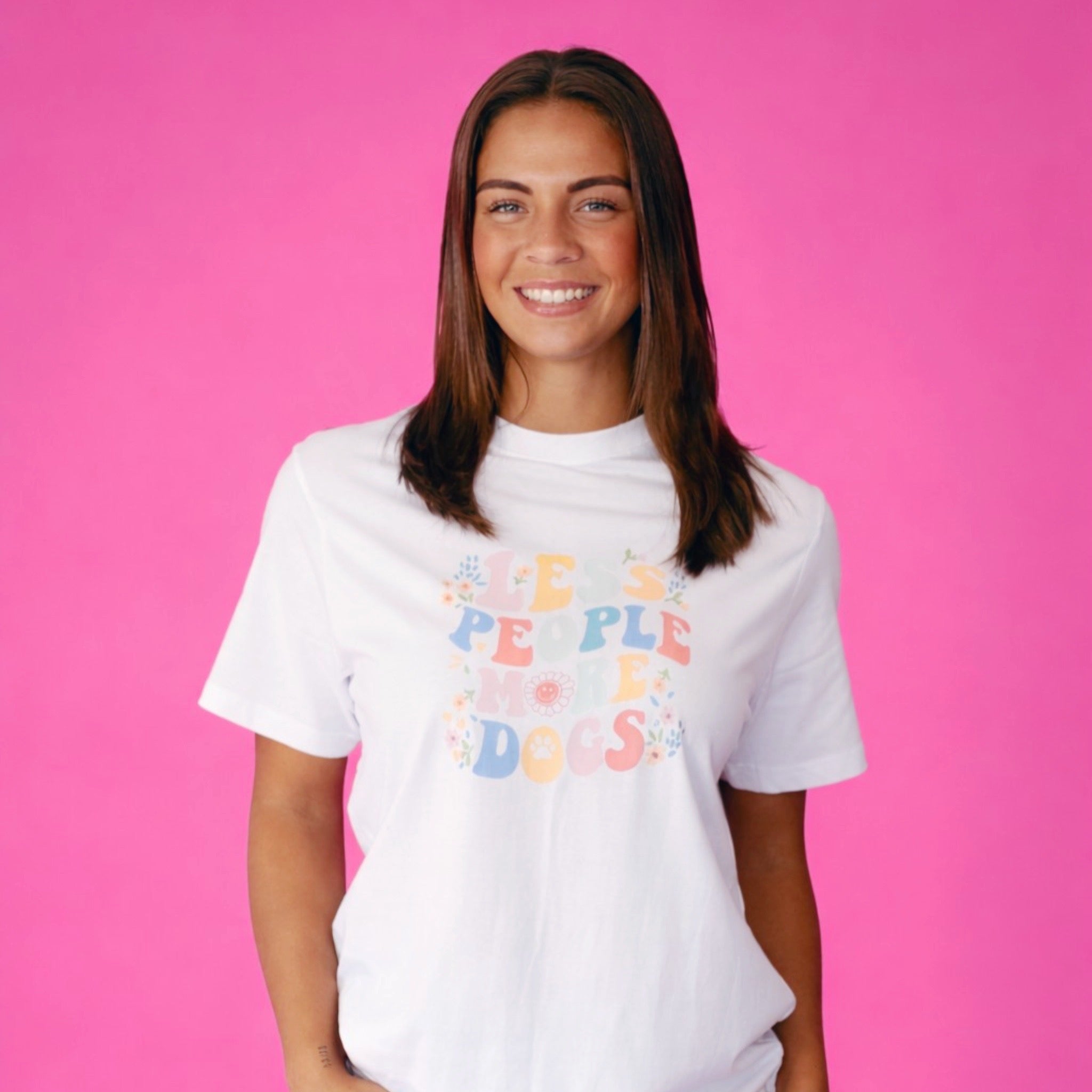 Less People More Dogs T Shirt