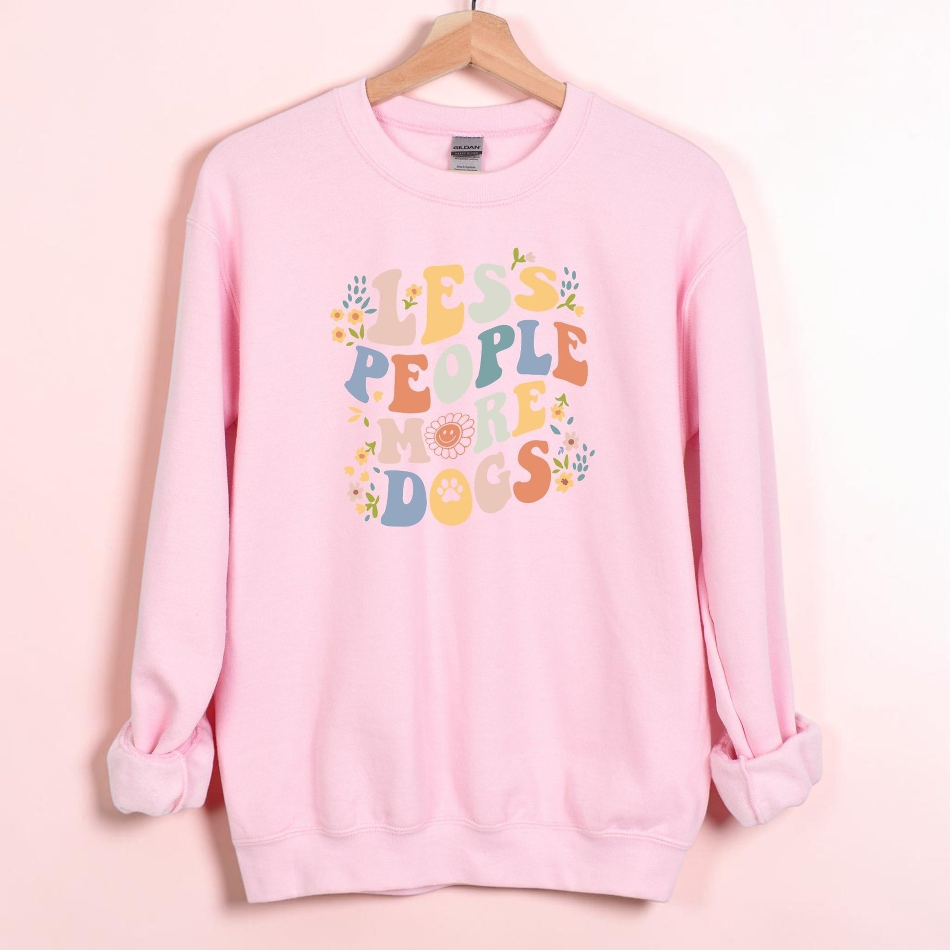 Less People More Dogs Sweatshirt