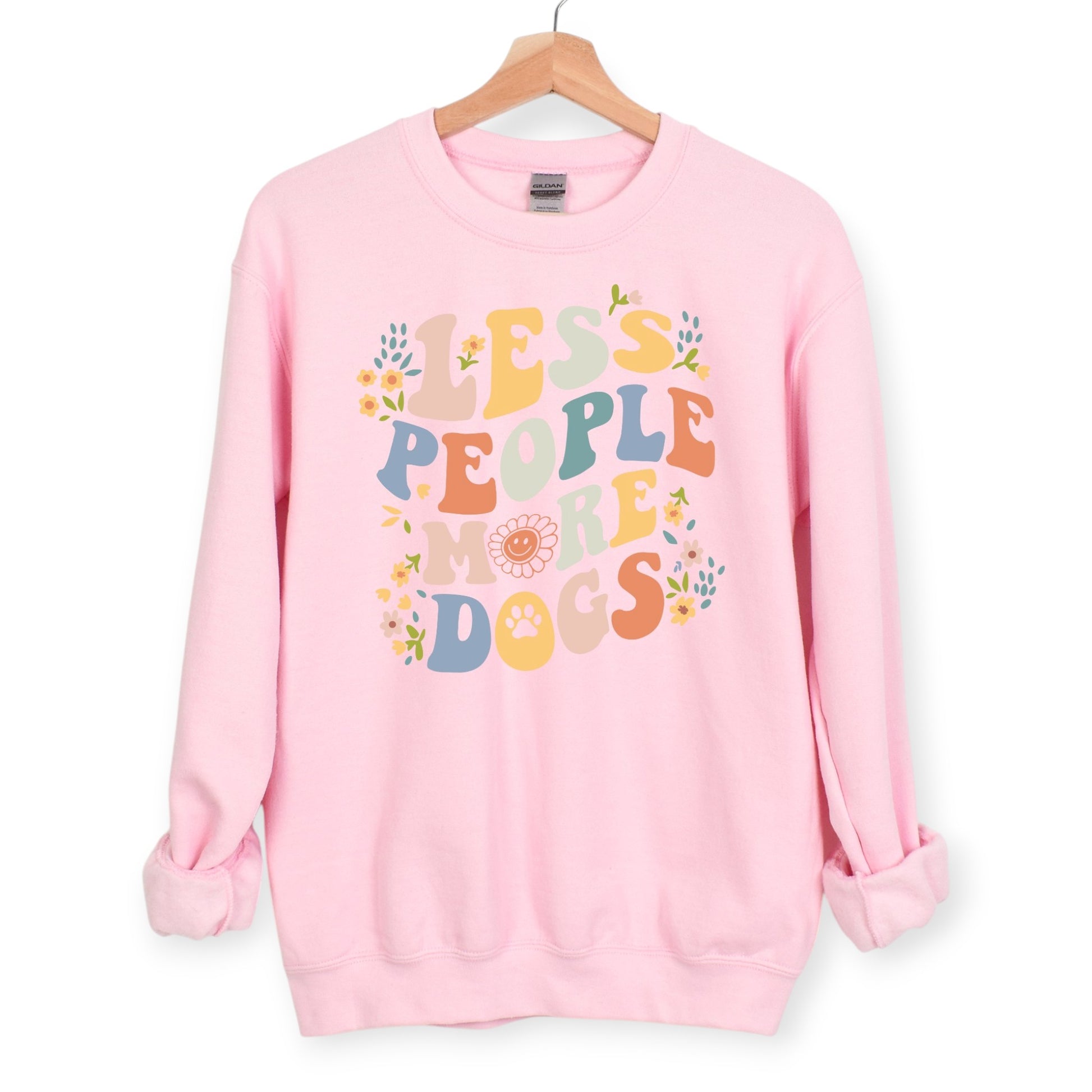 Less People More Dogs Sweatshirt