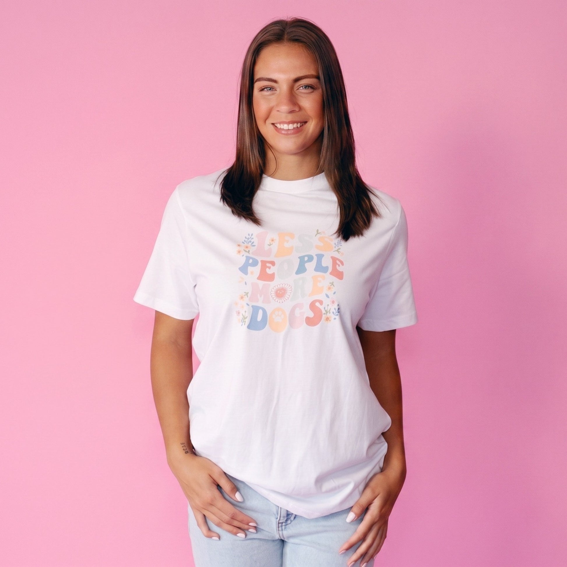 Less People More Dogs T Shirt