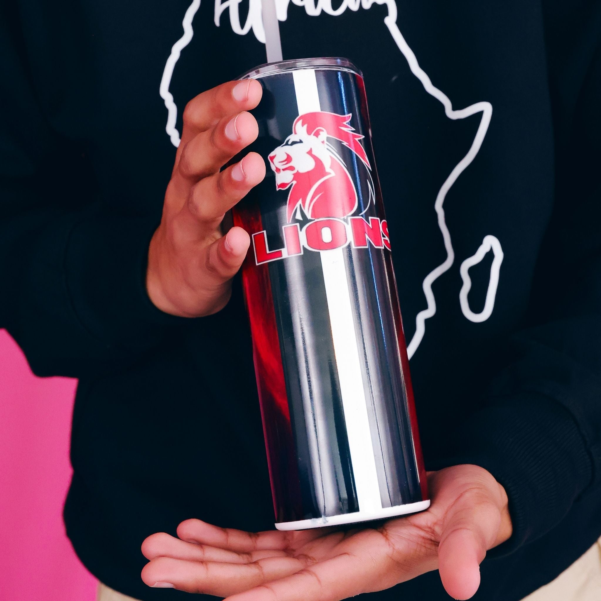Lions Rugby Tumbler