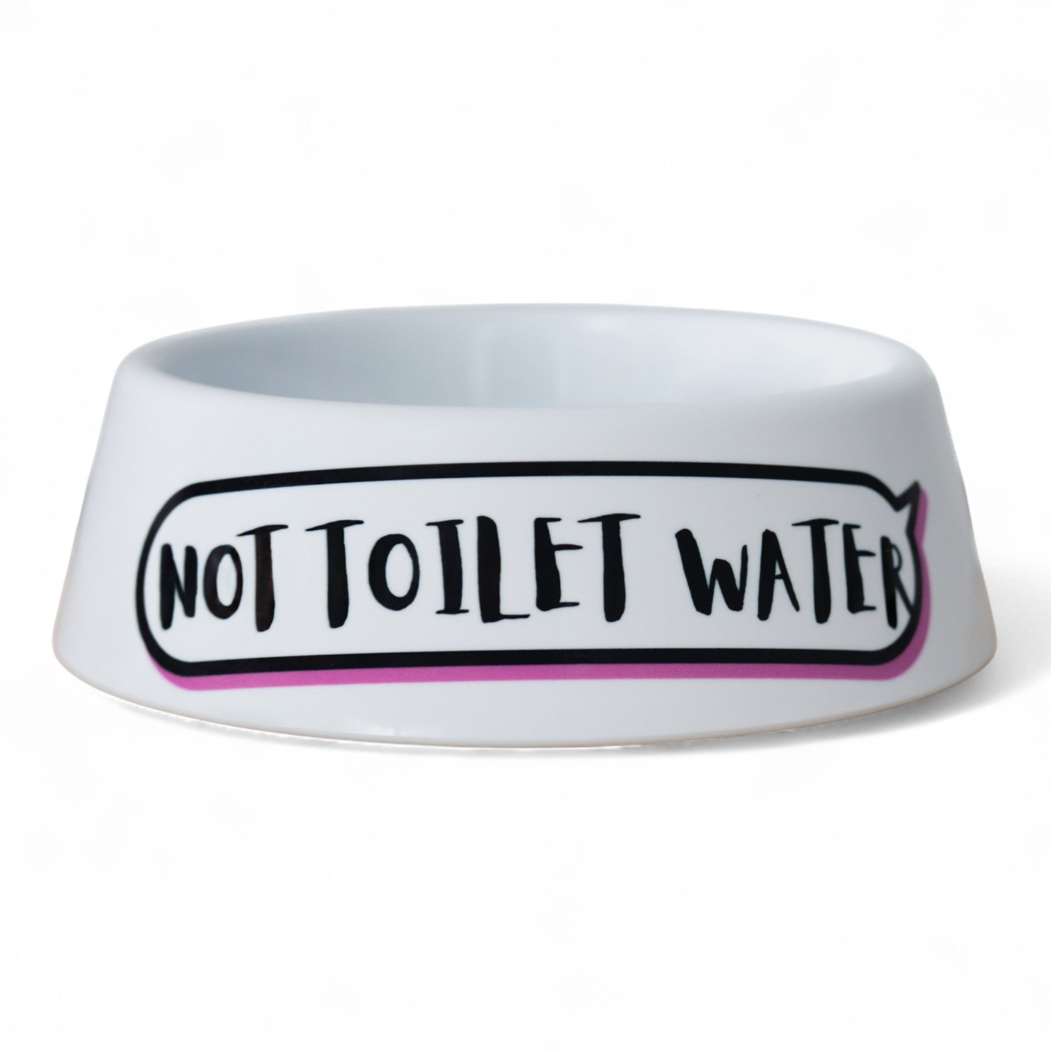 Not Toilet Water Pet Bowl