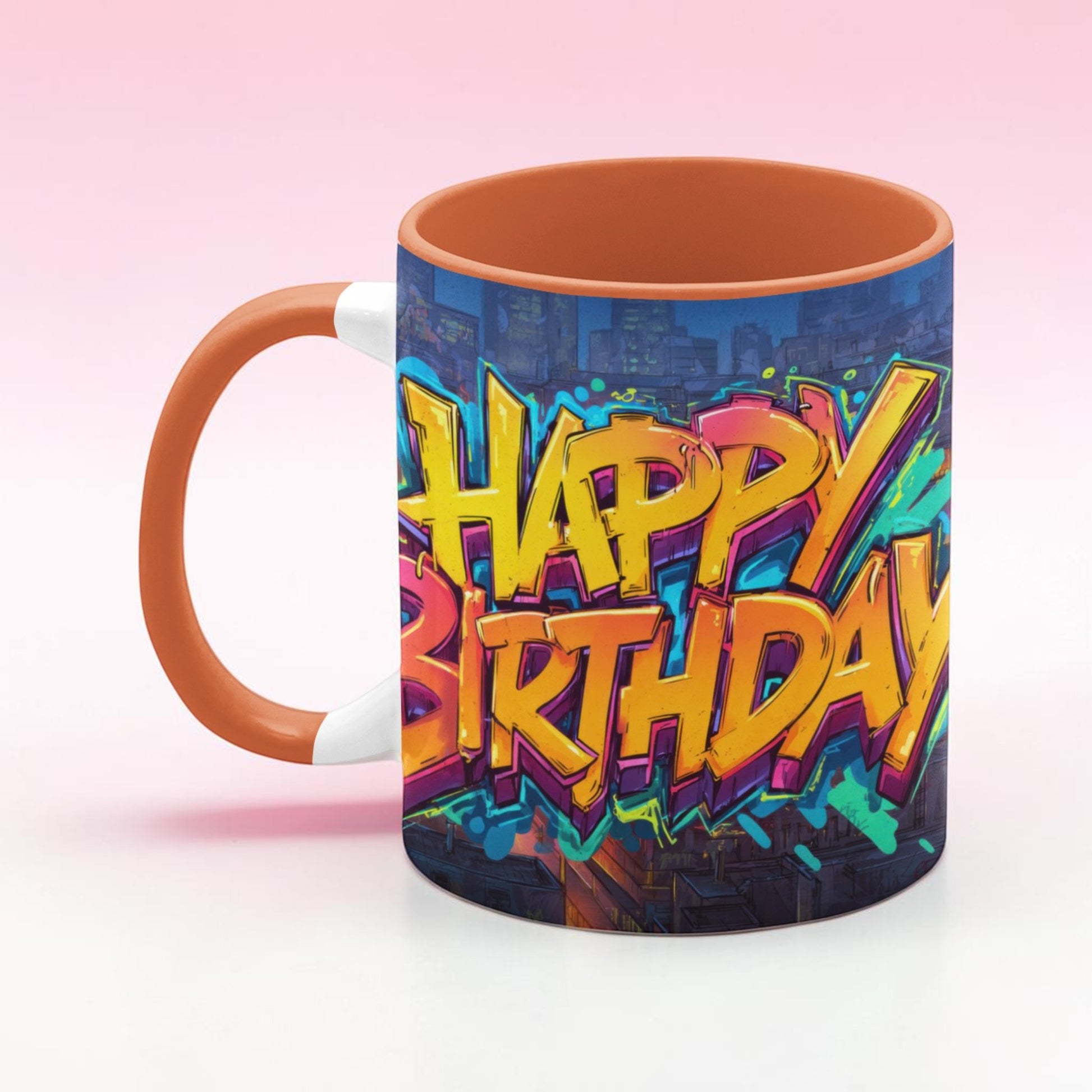 Grafitti Birthday Mug
