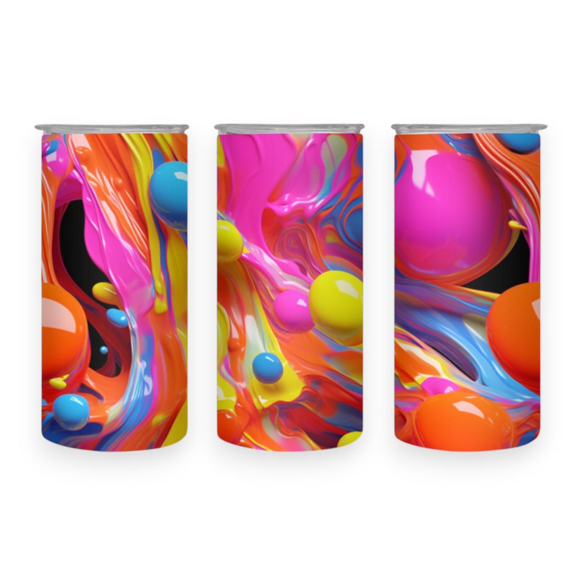 Paint Splash Tumbler