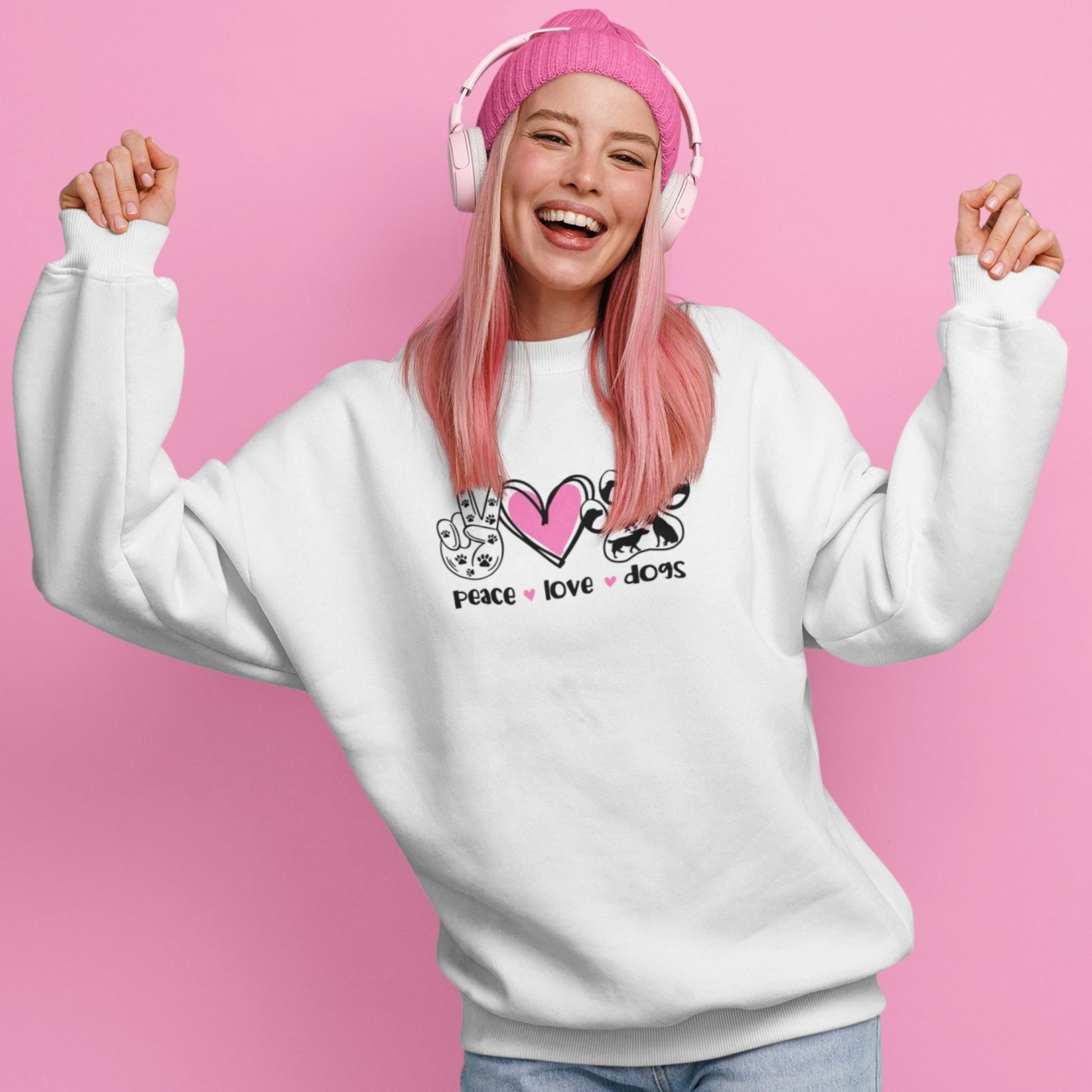 Peace Love Dogs Sweatshirt