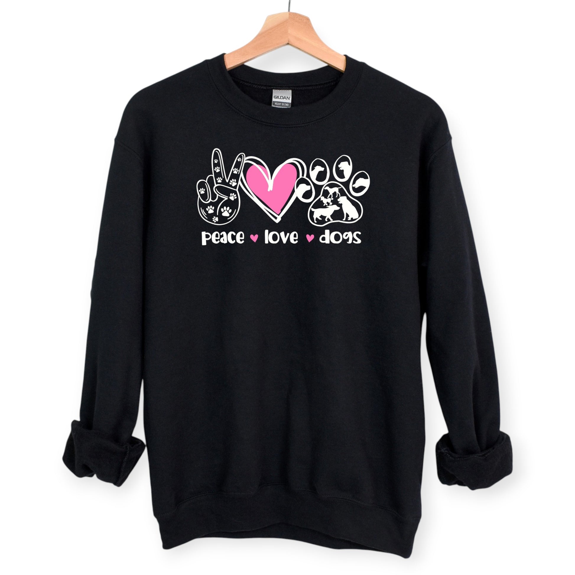 Peace Love Dogs Sweatshirt