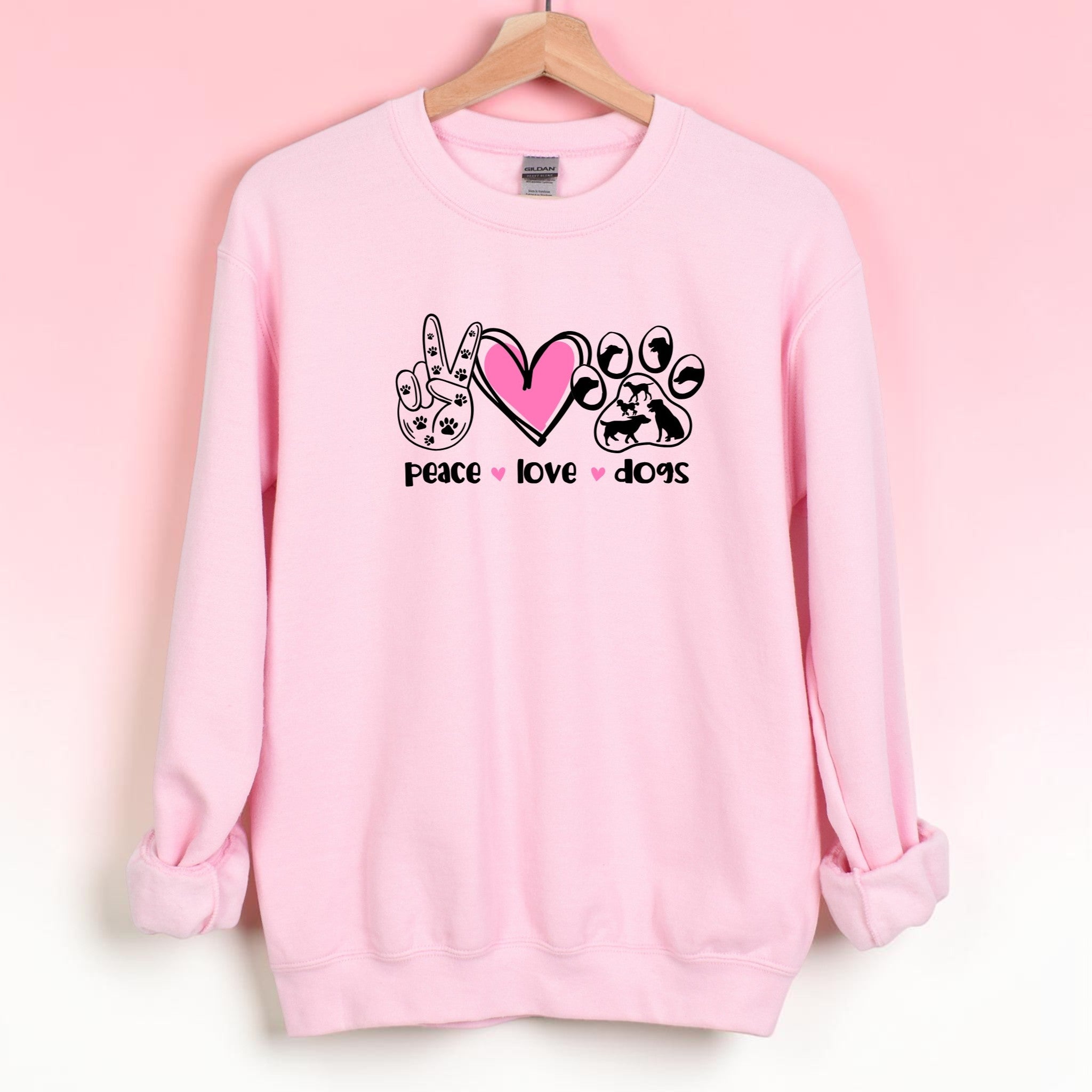 Peace Love Dogs Sweatshirt