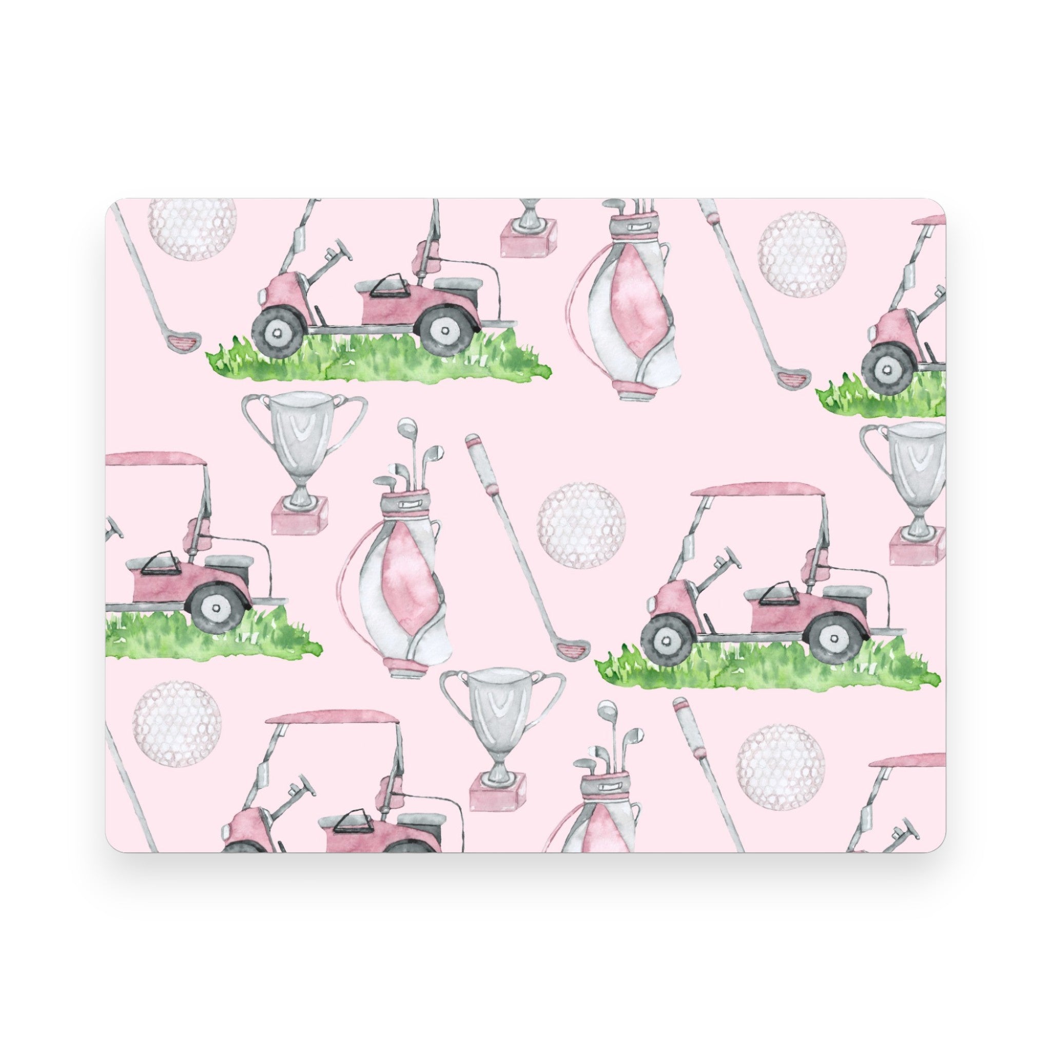 Pink Golf Mousepad