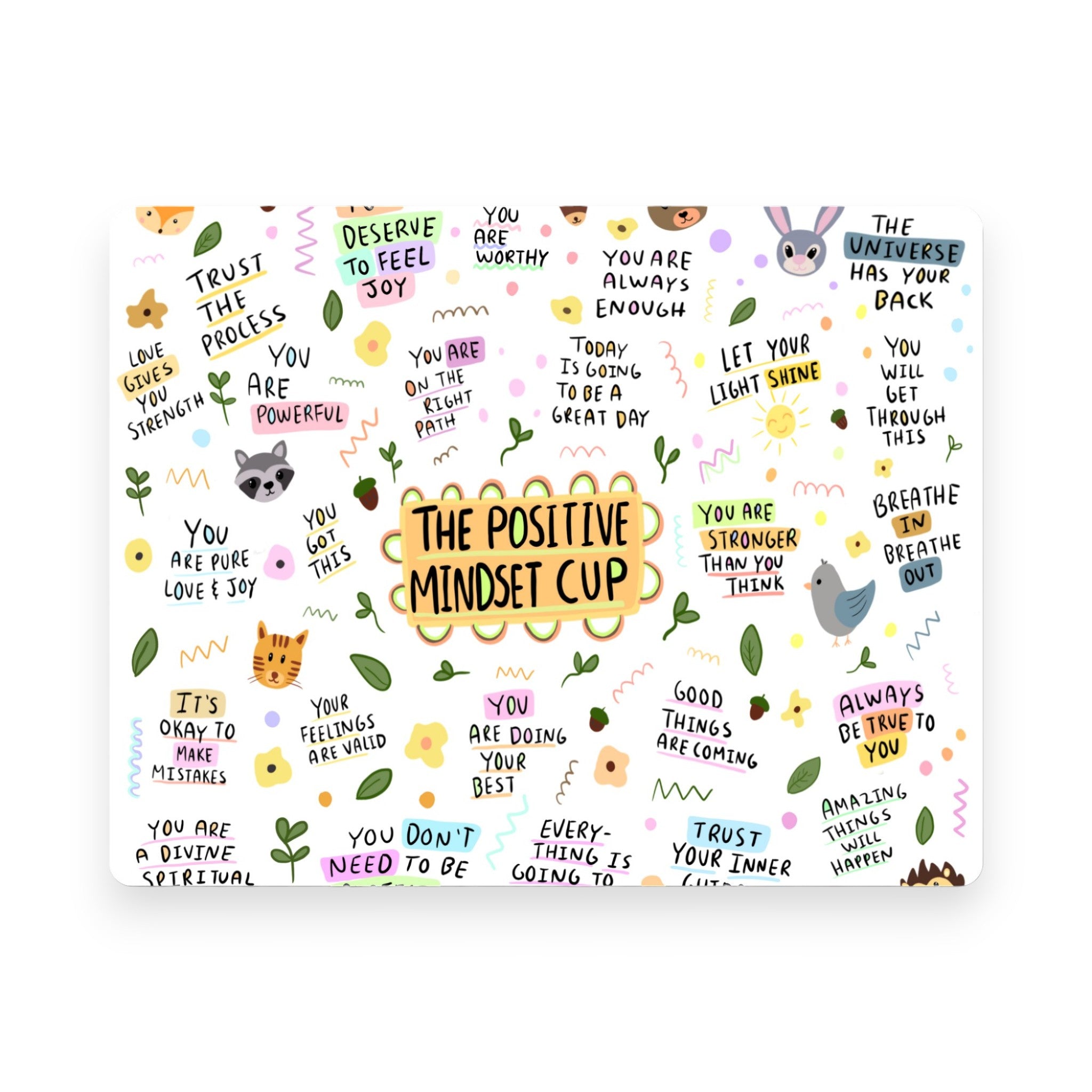 Positive Mindset Mousepad