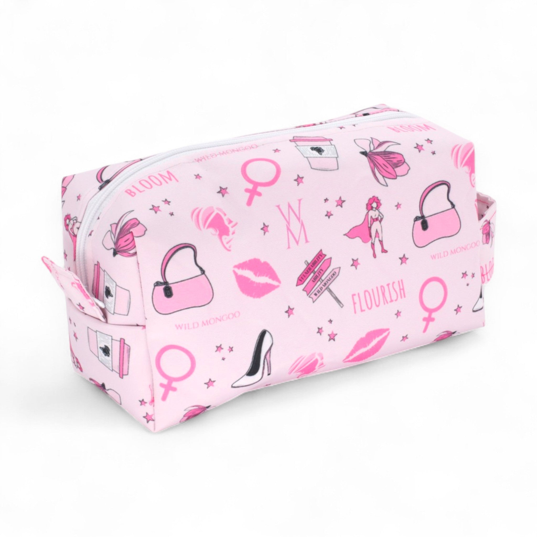 Power in Pink Toiletry Bag