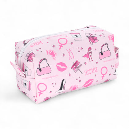 Power in Pink Toiletry Bag