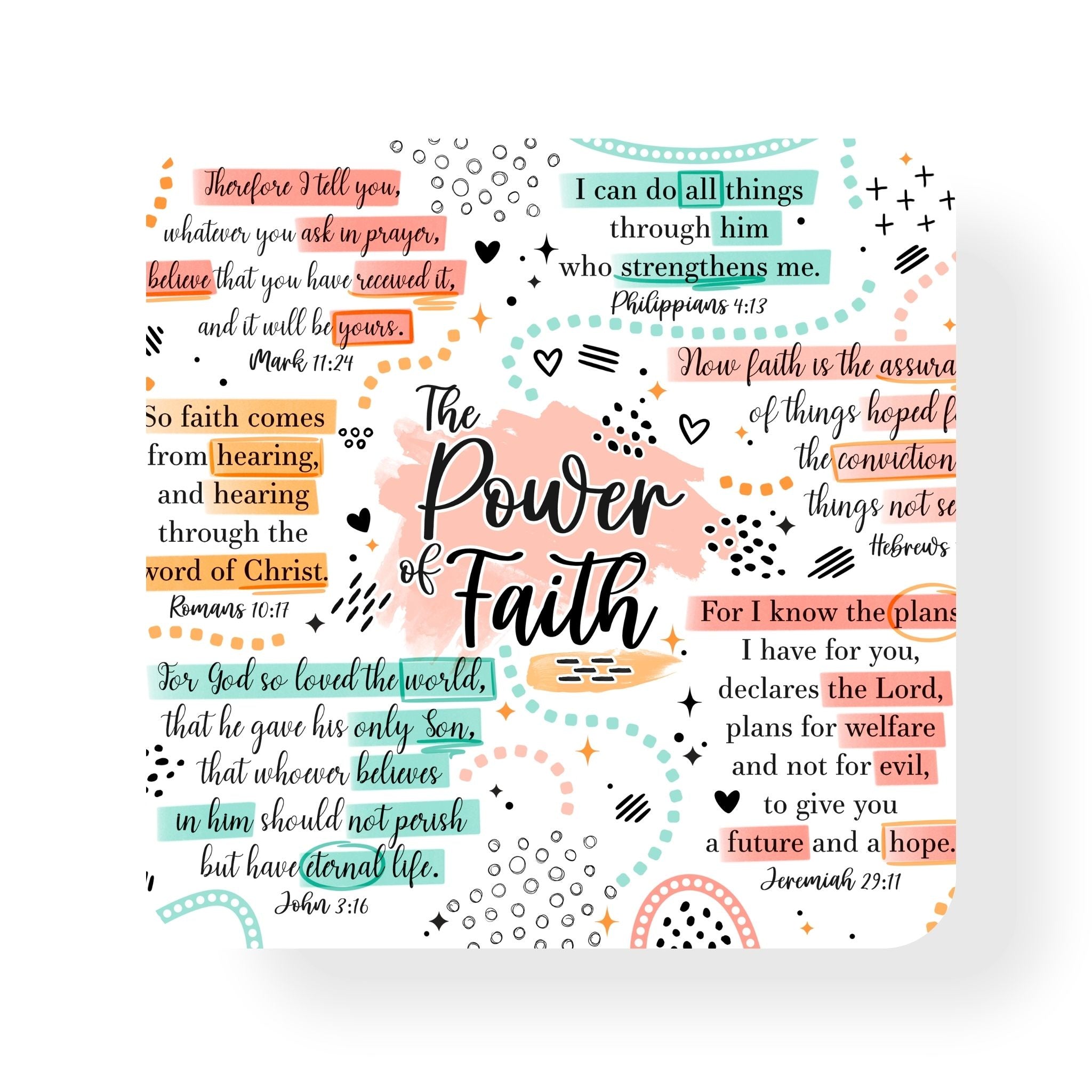 Power of Faith Coaster