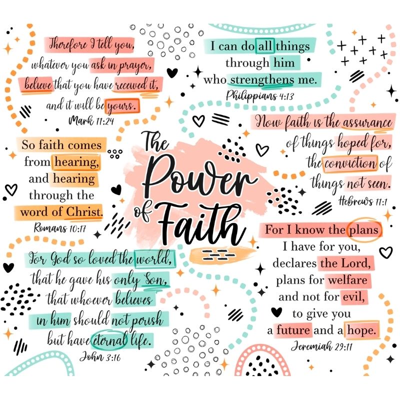 Power of Faith Tumbler