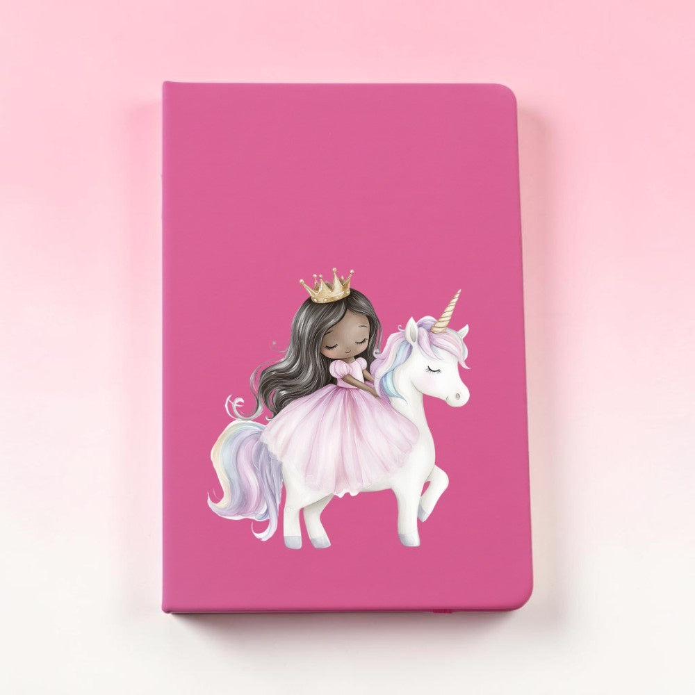 Princess Riding Unicorn Notebook