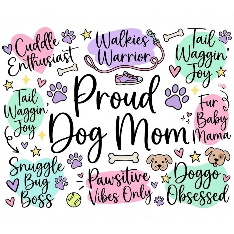 Proud Dog Mom Tumbler
