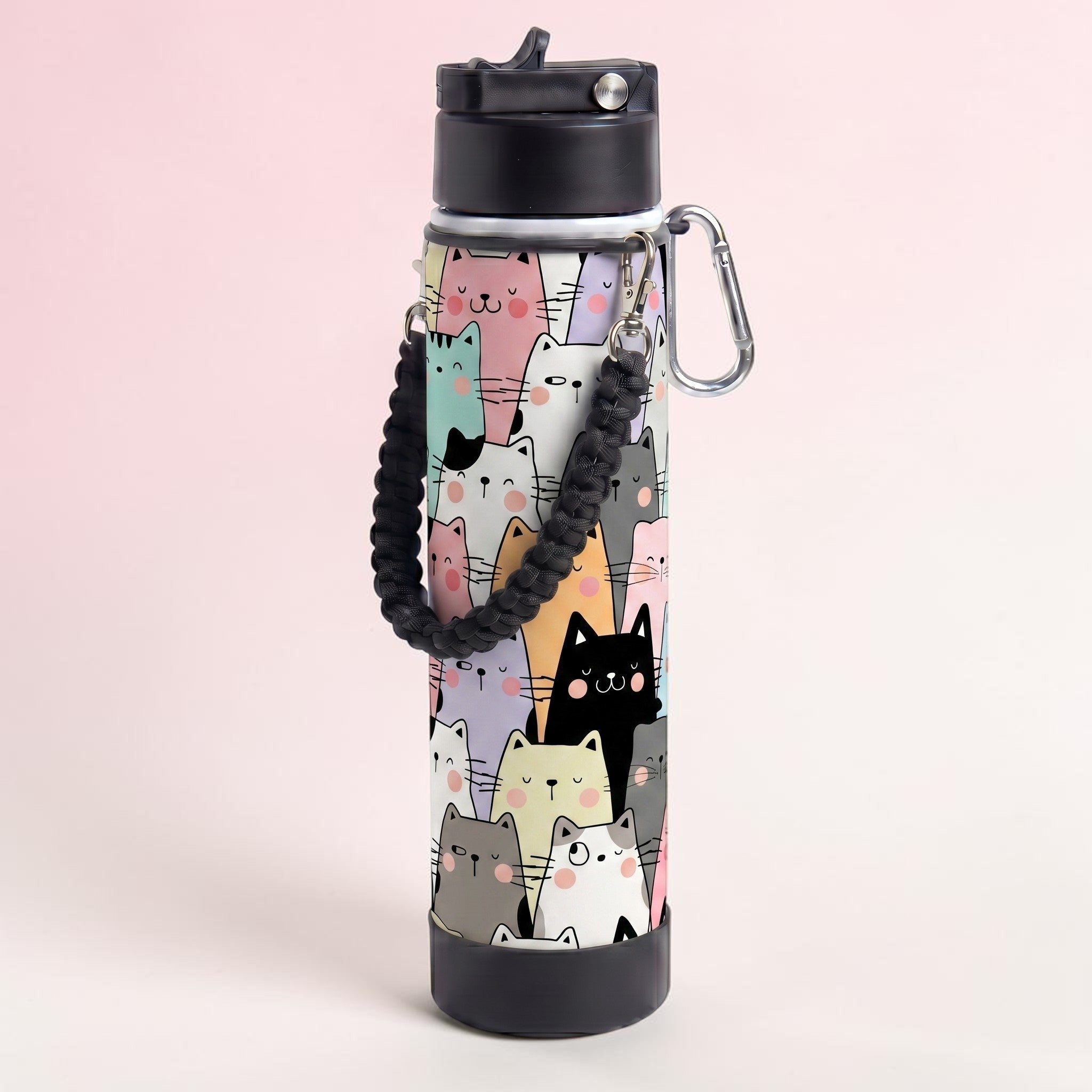 Purr Parade Rope Waterbottle