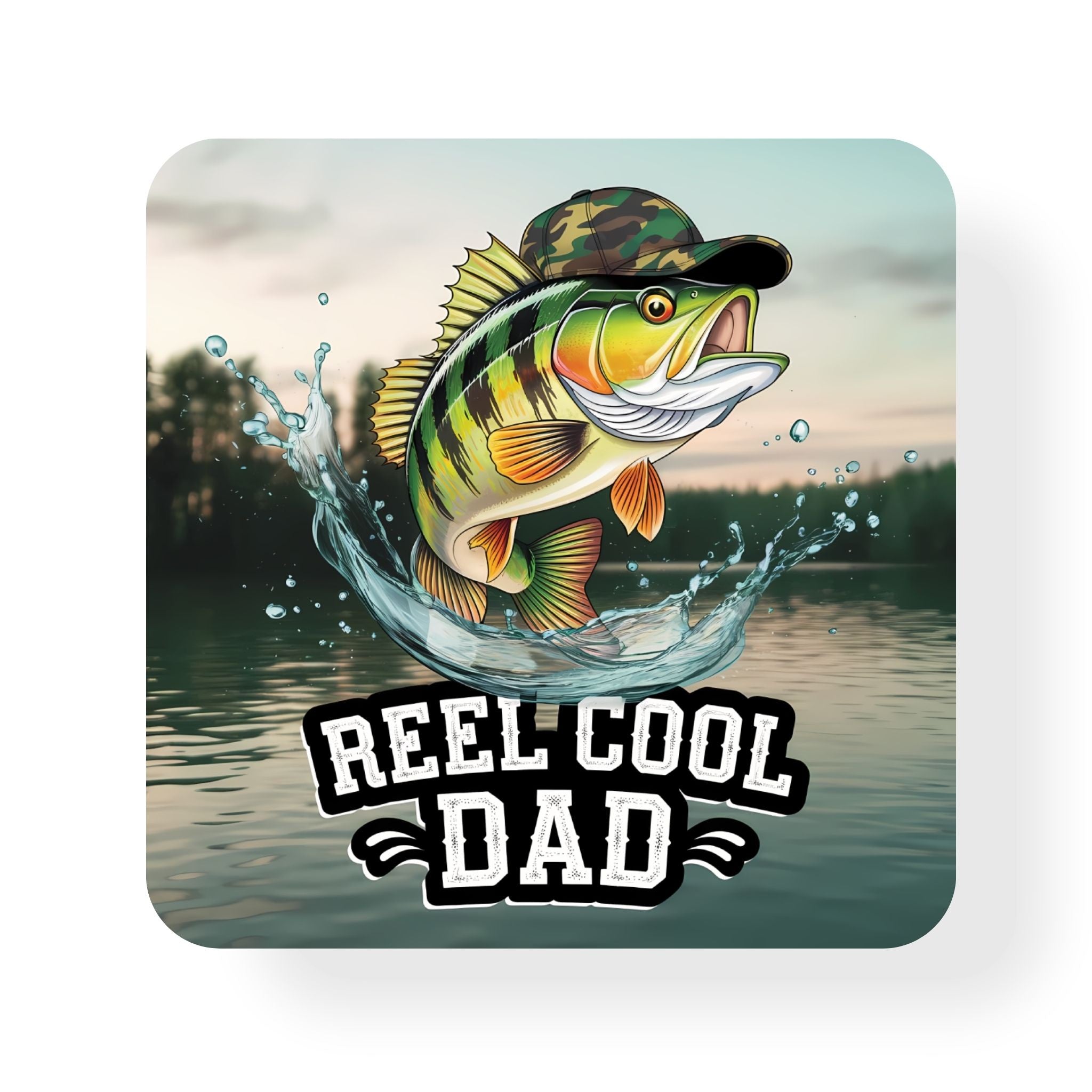 Reel Cool Dad Coaster