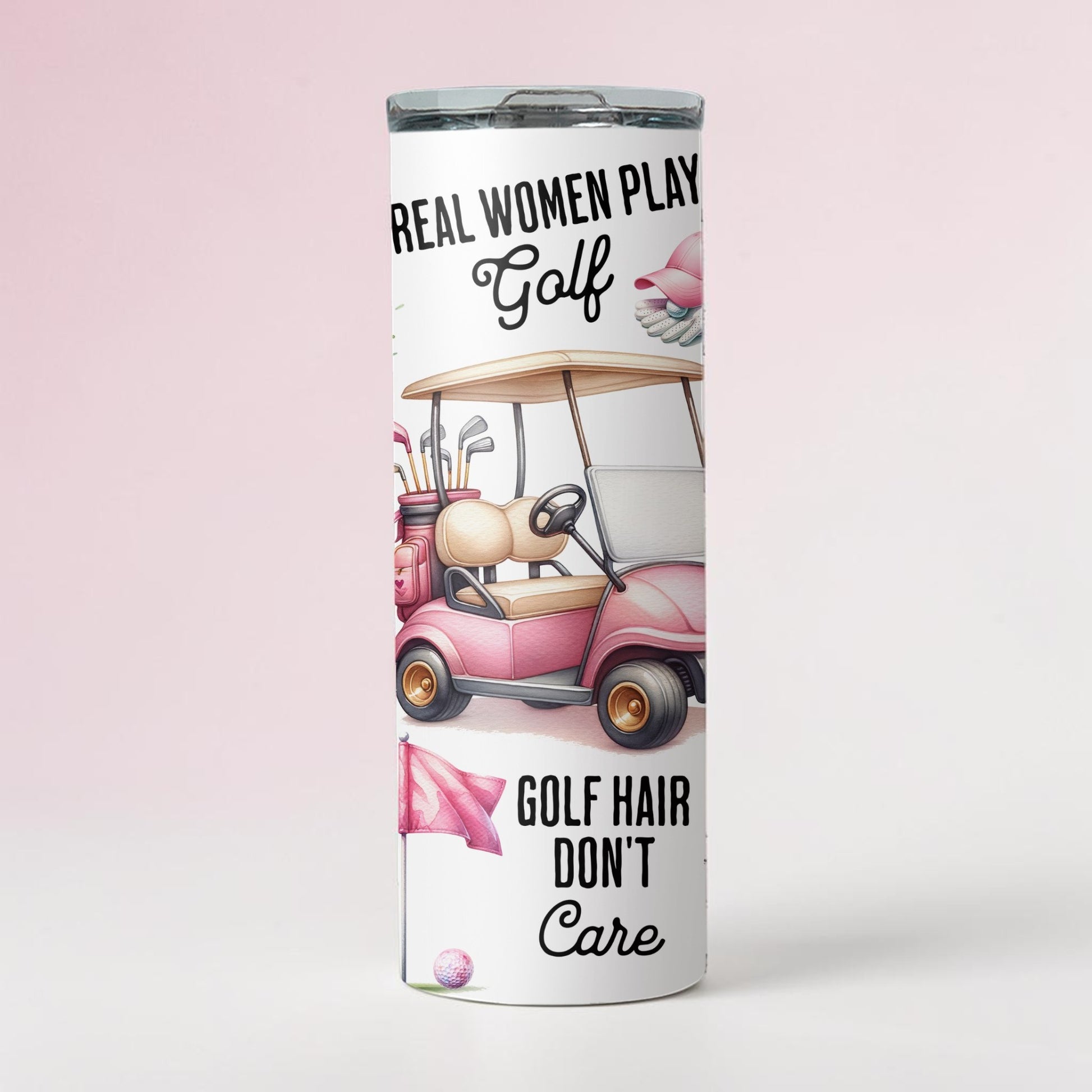 Real Women Play Golf Tumbler
