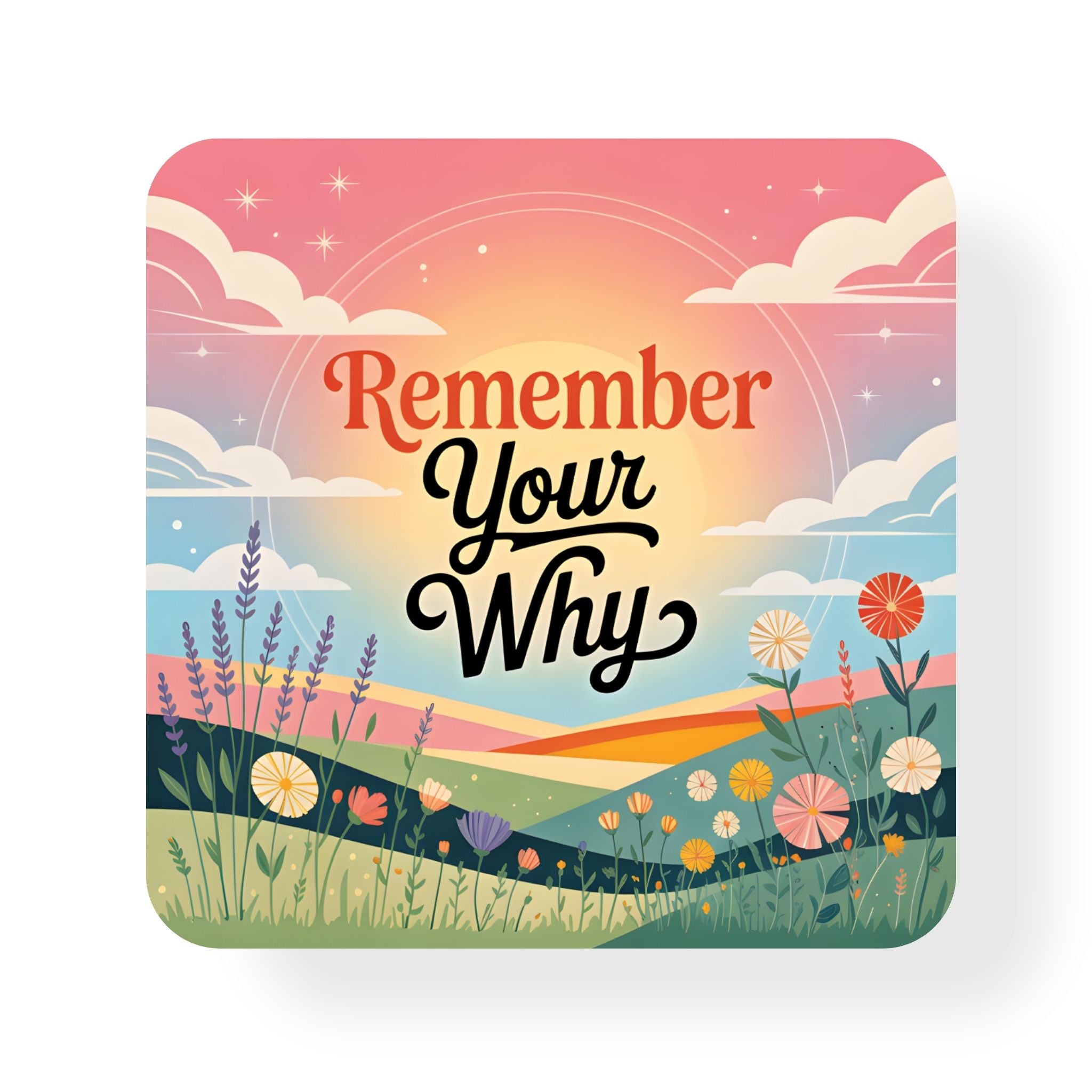Remember your Why Coaster