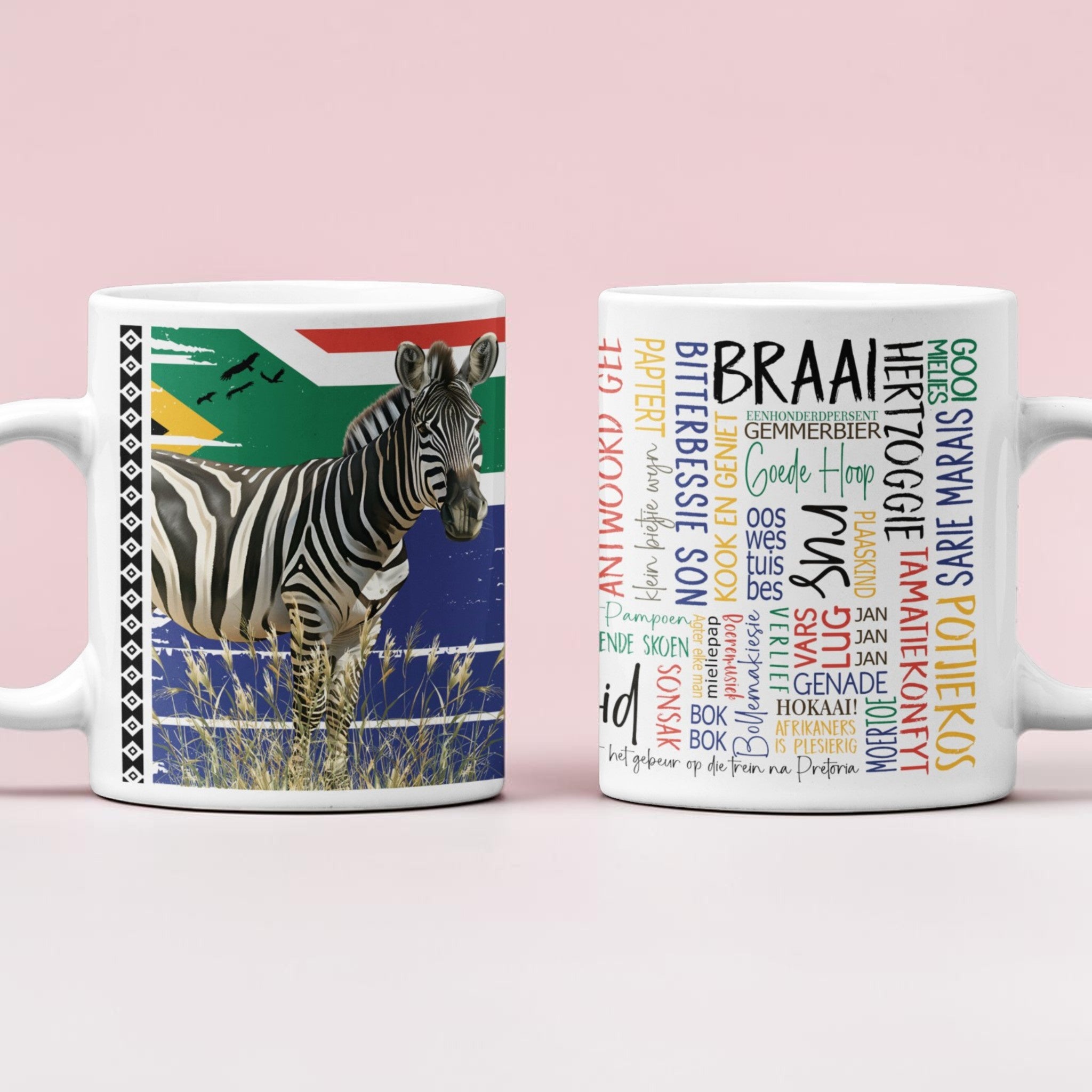 SA Flag Mug