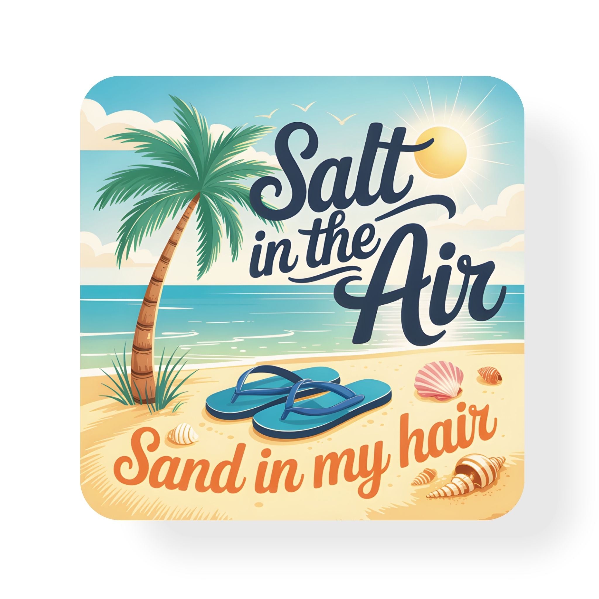Salt In The Air Coaster