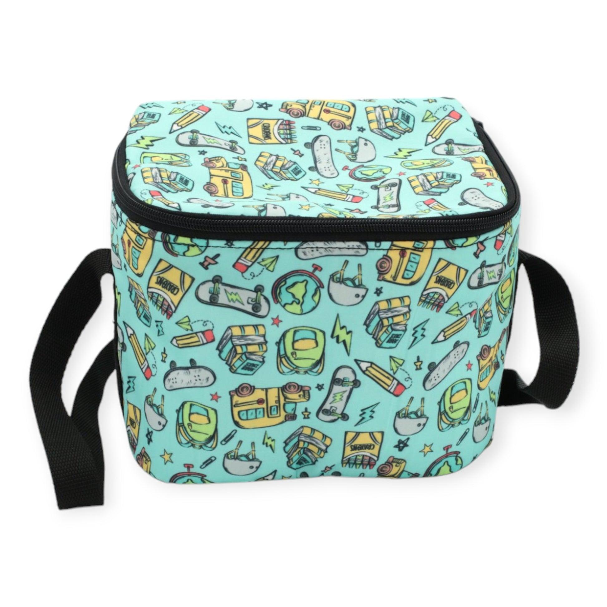 Scribbles and Skate Lunch Bag