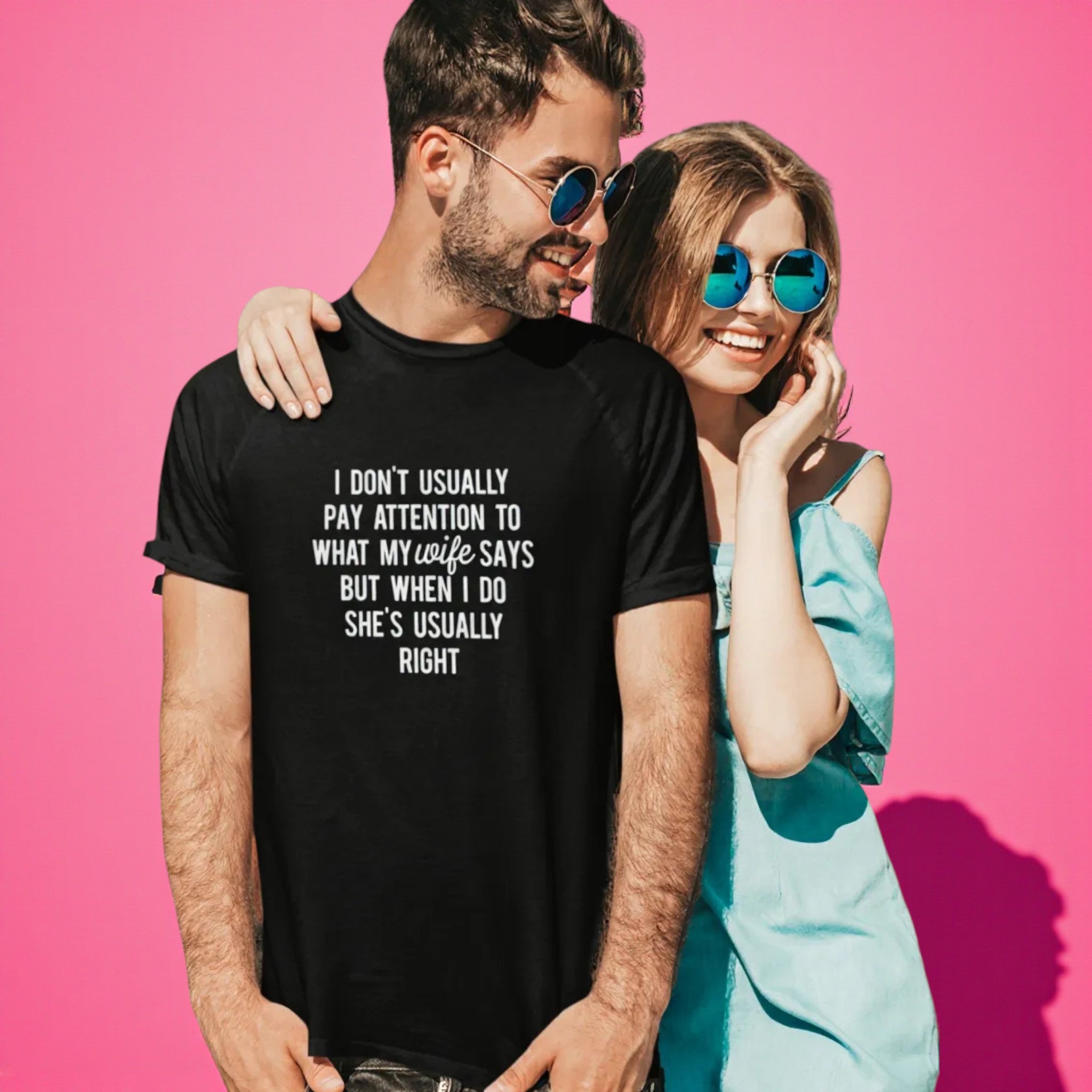 She's actually right T-shirt
