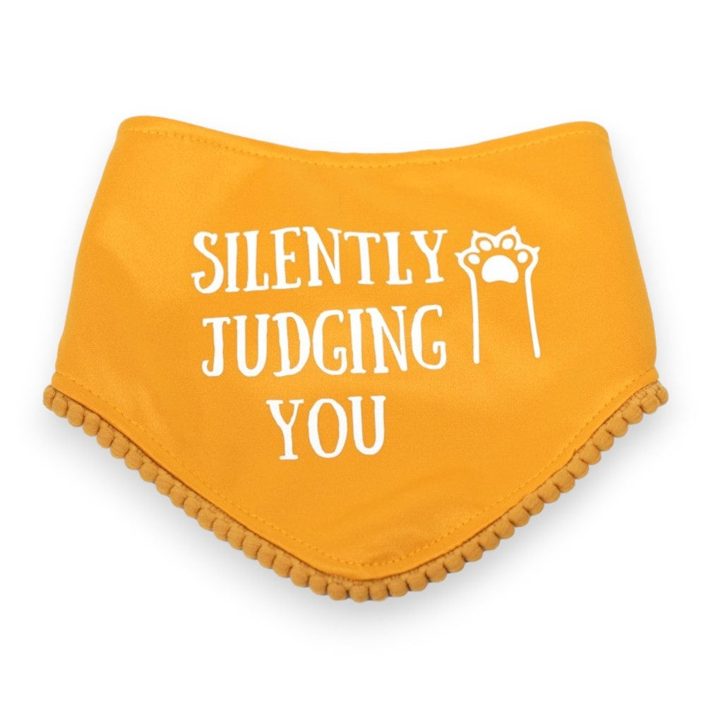 Silently Judging You Cat Bandanna