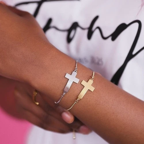Cross Chain Bracelet