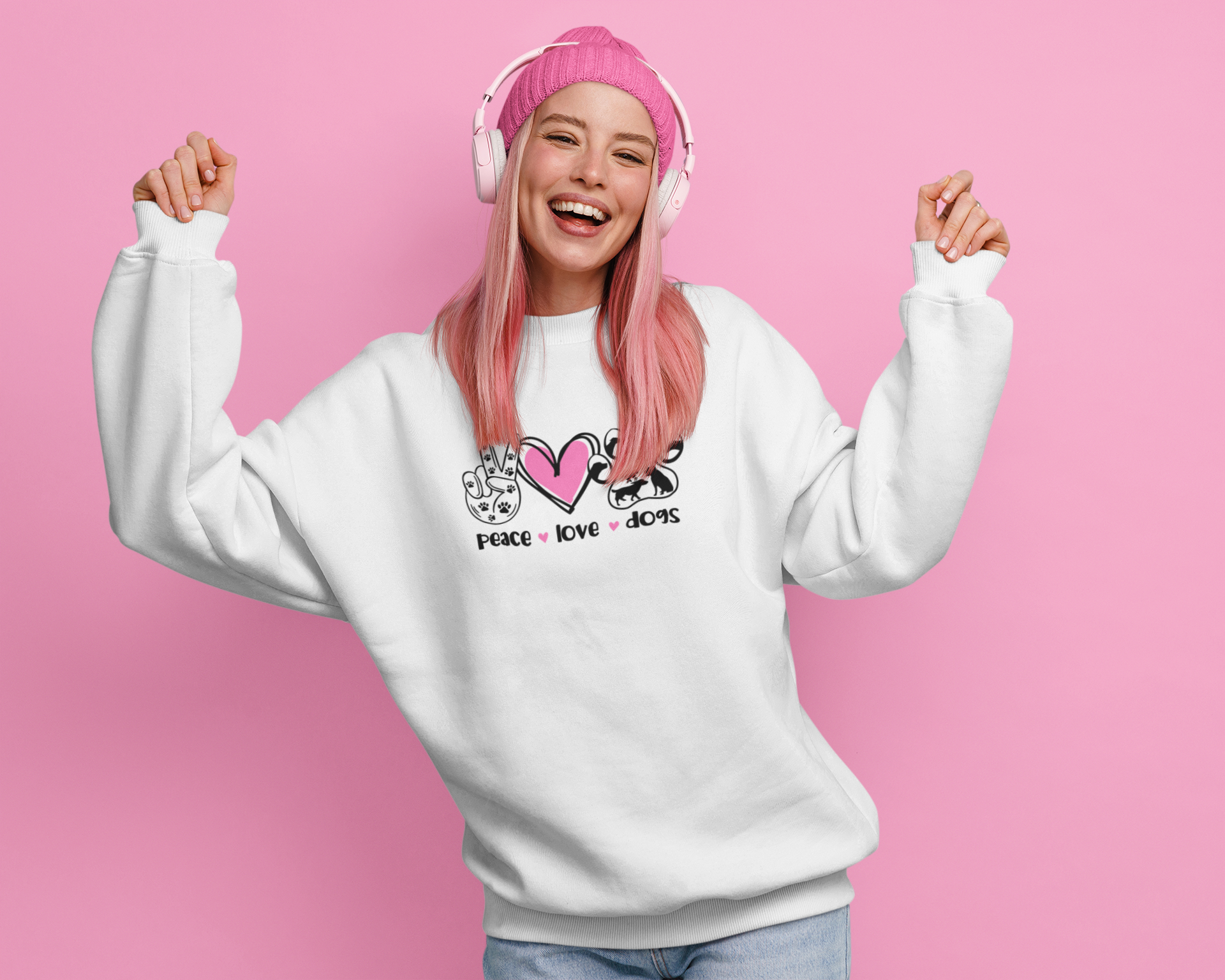 Peace Love Dogs Sweatshirt